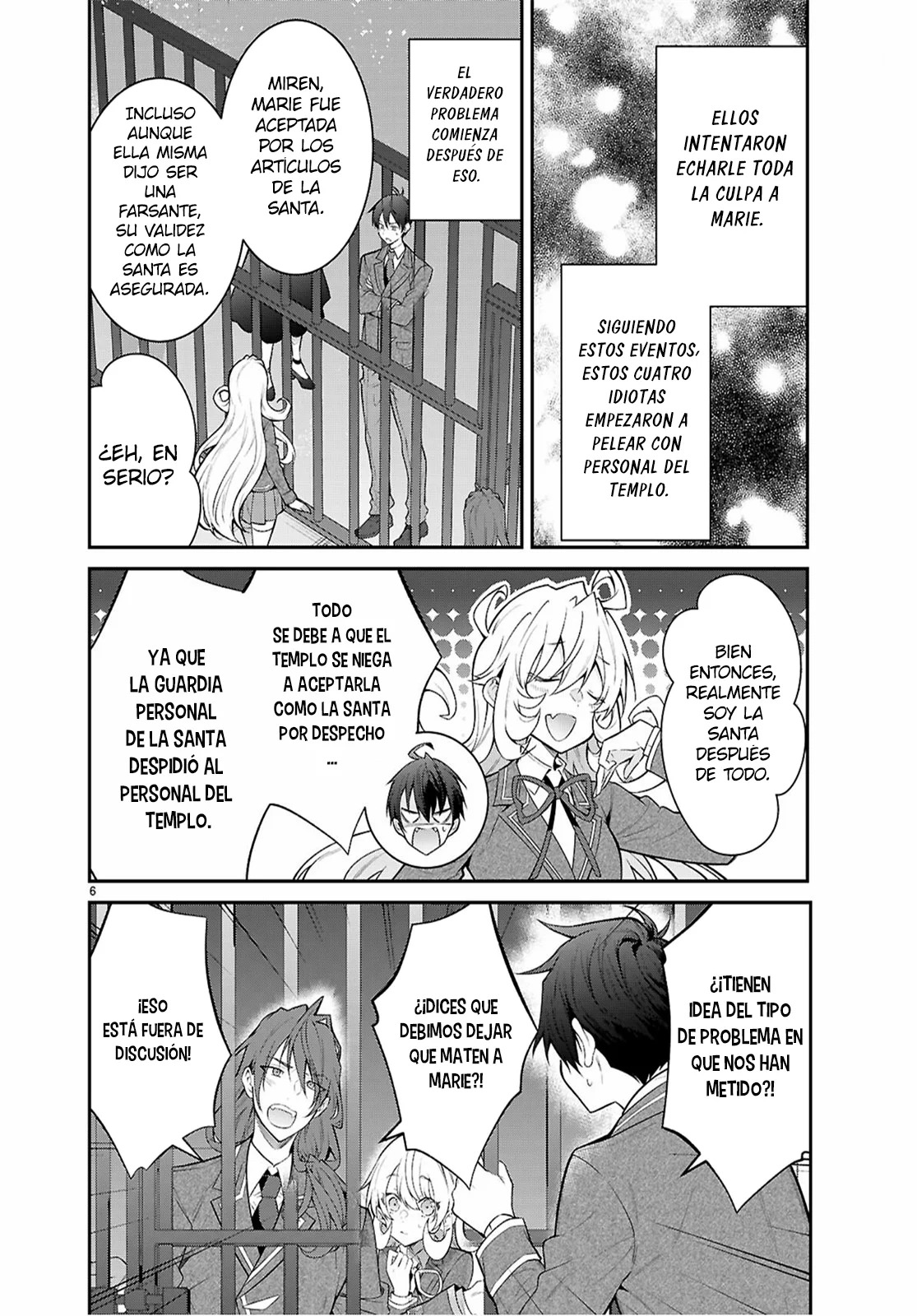 Otome Game Sekai wa Mob ni Kibishii Sekai Desu Capitulo 65: Como se esperaba de esos idiotas página 6