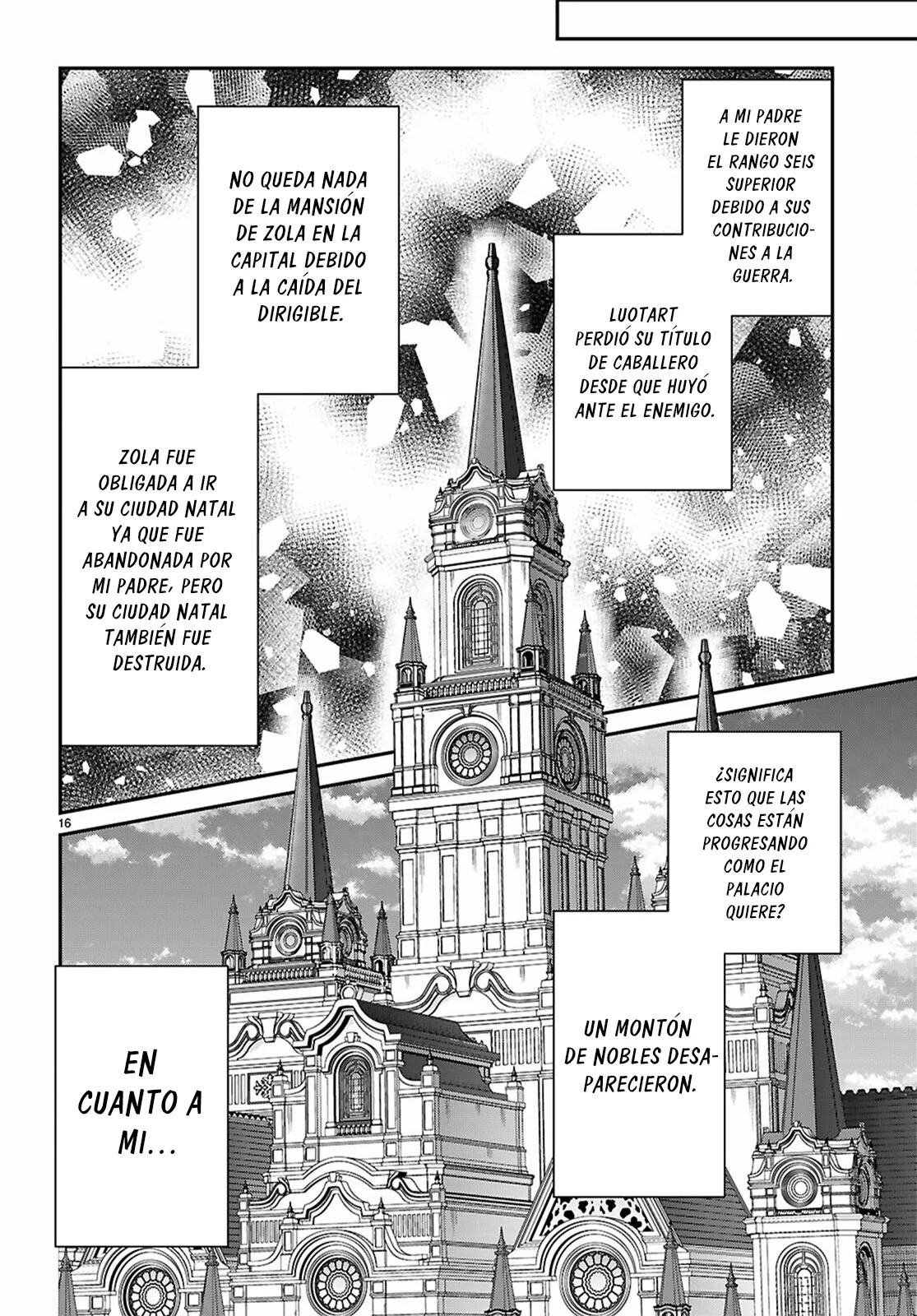 Otome Game Sekai wa Mob ni Kibishii Sekai Desu Capitulo 66: ¿A quien? página 16