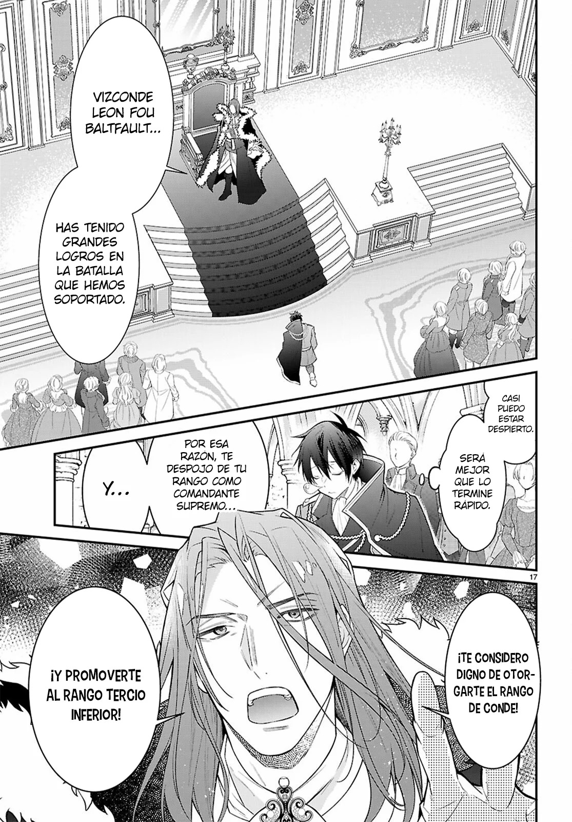 Otome Game Sekai wa Mob ni Kibishii Sekai Desu Capitulo 66: ¿A quien? página 17