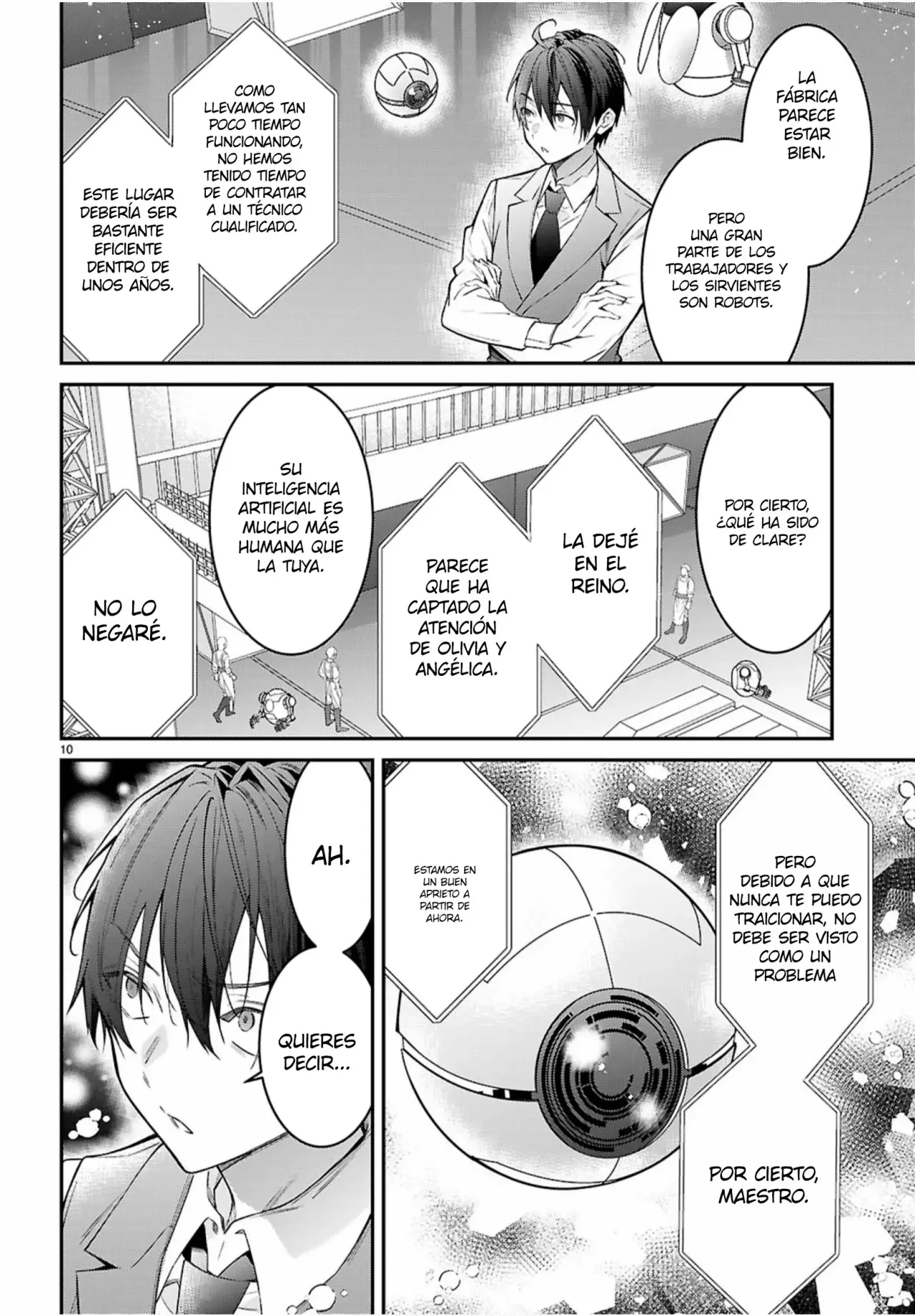Otome Game Sekai wa Mob ni Kibishii Sekai Desu Capitulo 67: ¿Seguimos? página 10