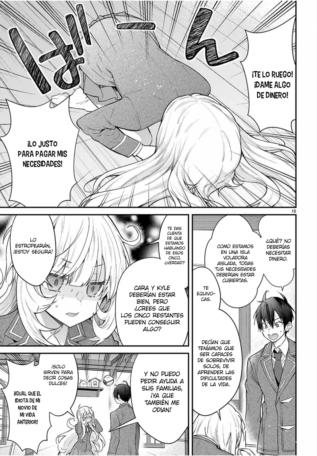 Otome Game Sekai wa Mob ni Kibishii Sekai Desu Capitulo 67: ¿Seguimos? página 15
