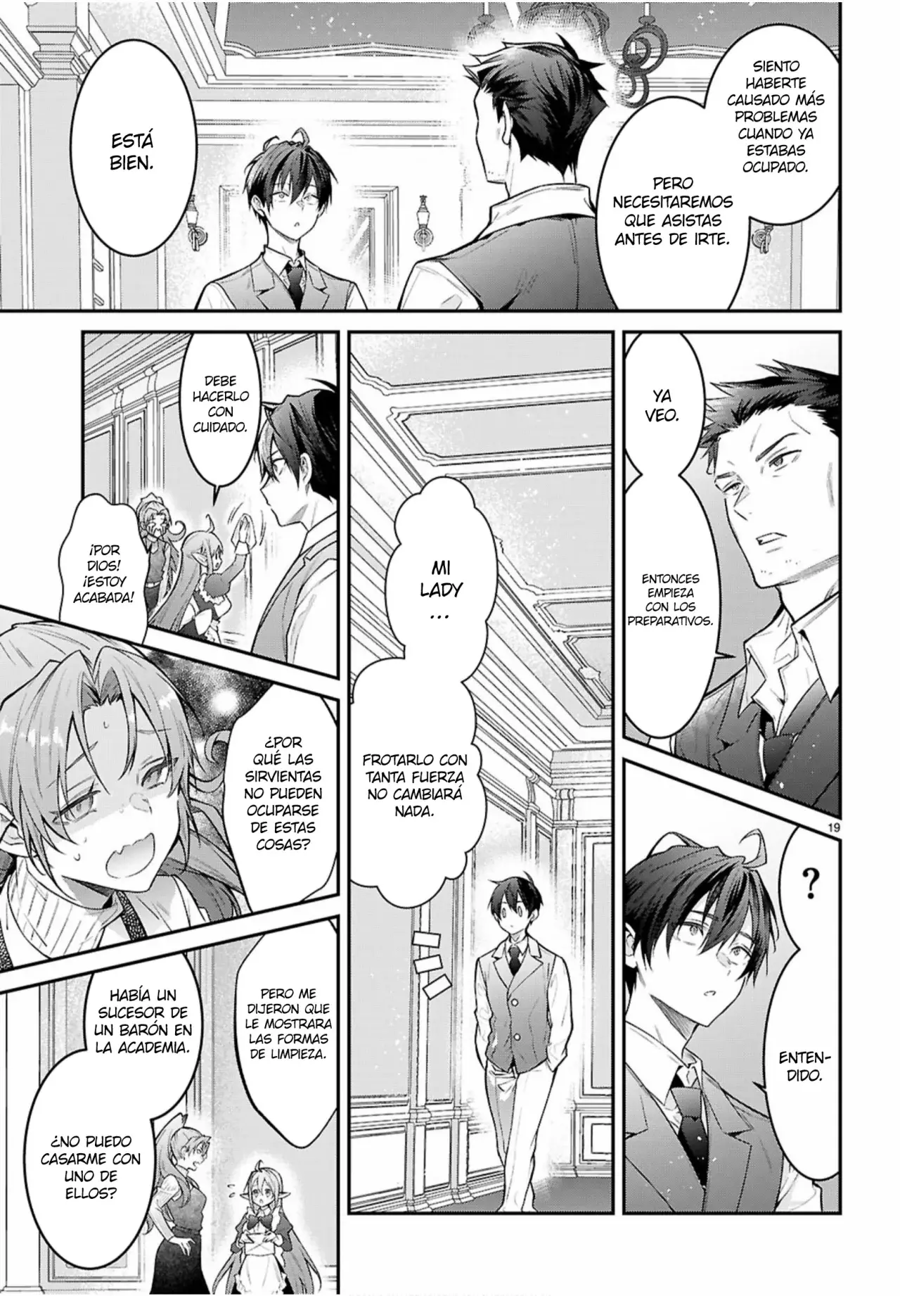 Otome Game Sekai wa Mob ni Kibishii Sekai Desu Capitulo 67: ¿Seguimos? página 19