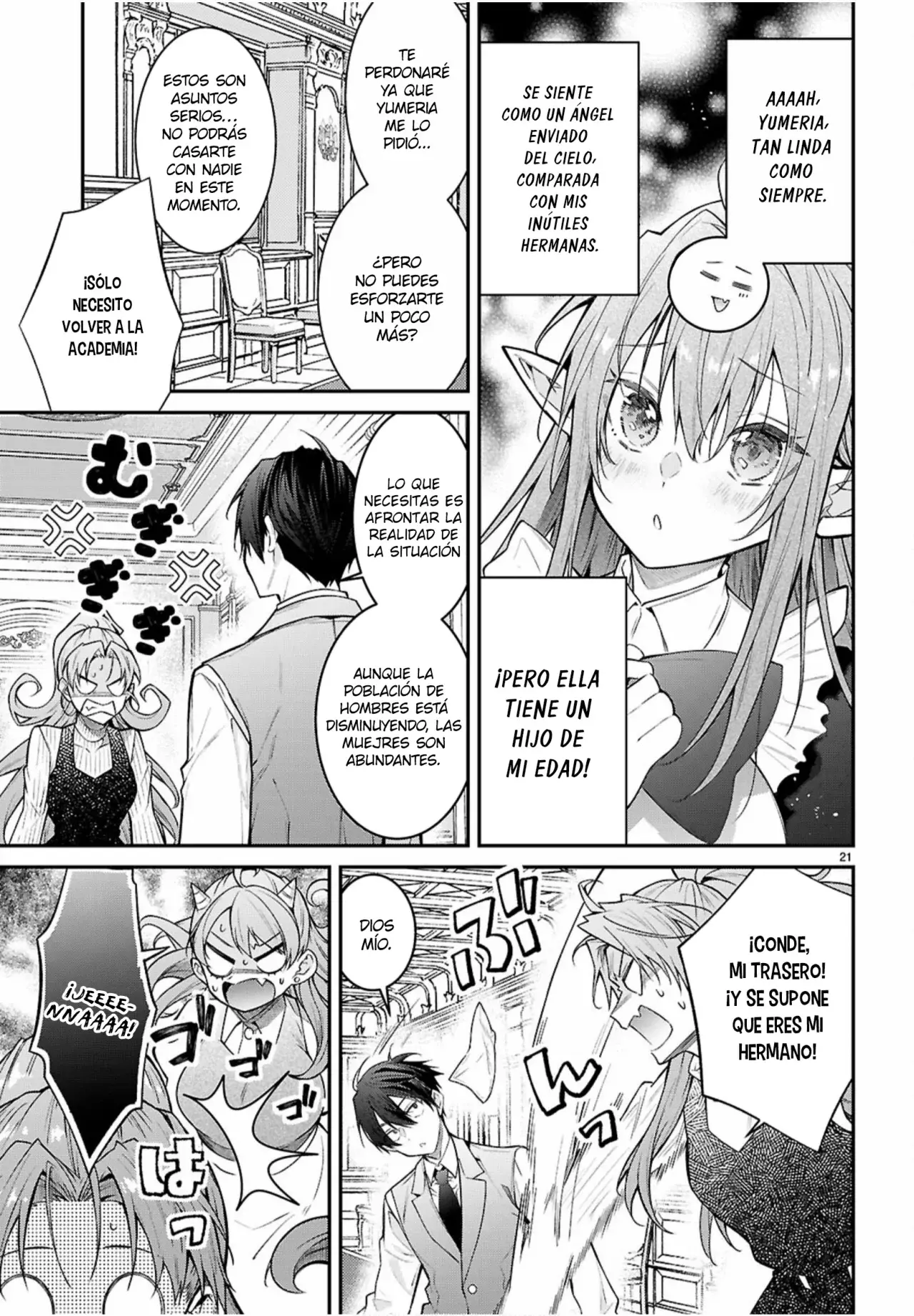 Otome Game Sekai wa Mob ni Kibishii Sekai Desu Capitulo 67: ¿Seguimos? página 21