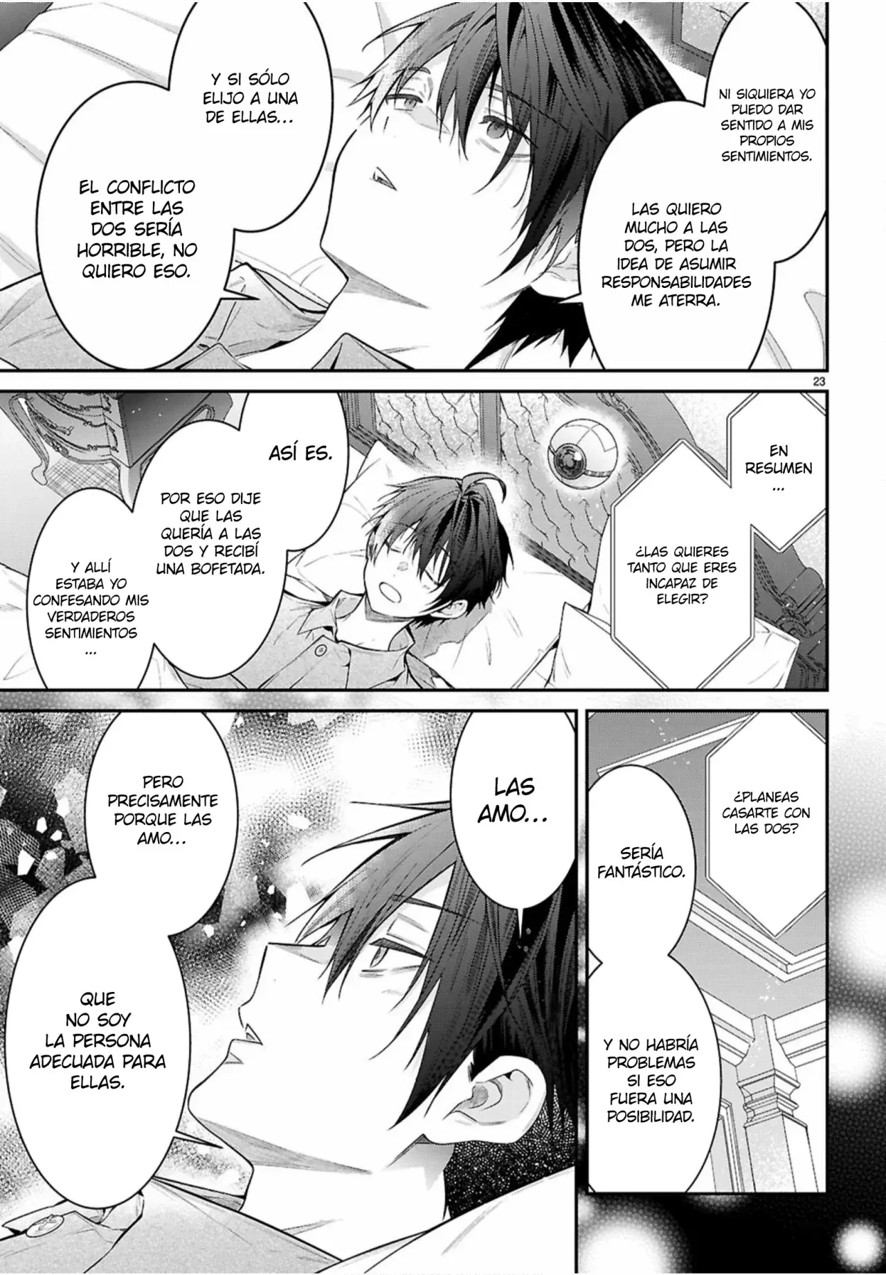 Otome Game Sekai wa Mob ni Kibishii Sekai Desu Capitulo 67: ¿Seguimos? página 23