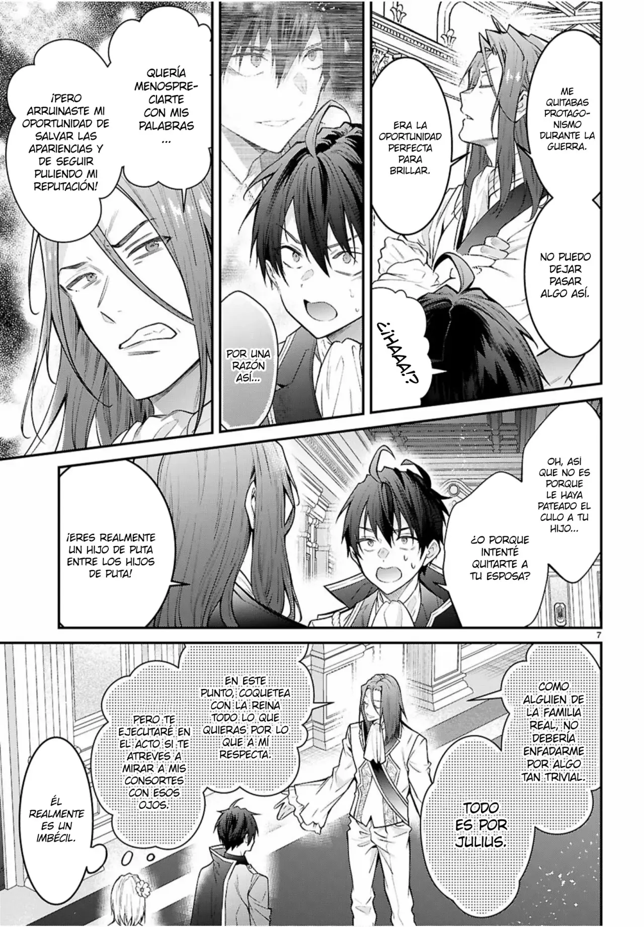 Otome Game Sekai wa Mob ni Kibishii Sekai Desu Capitulo 67: ¿Seguimos? página 7