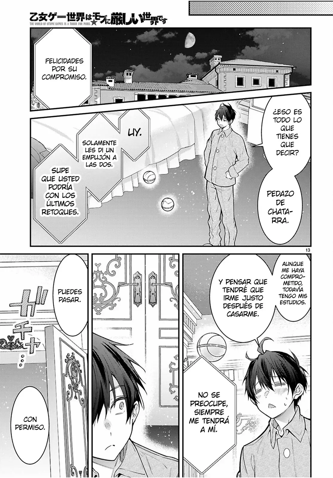 Otome Game Sekai wa Mob ni Kibishii Sekai Desu Capitulo 68: Este Mundo Otome es muy Duro para mí página 13