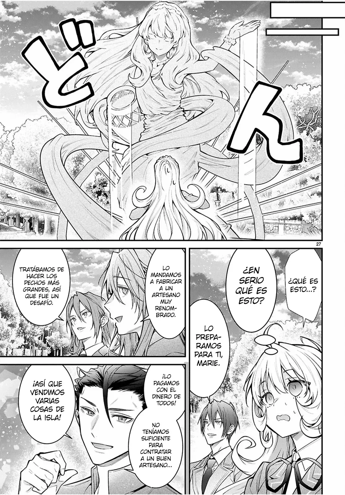 Otome Game Sekai wa Mob ni Kibishii Sekai Desu Capitulo 68: Este Mundo Otome es muy Duro para mí página 27