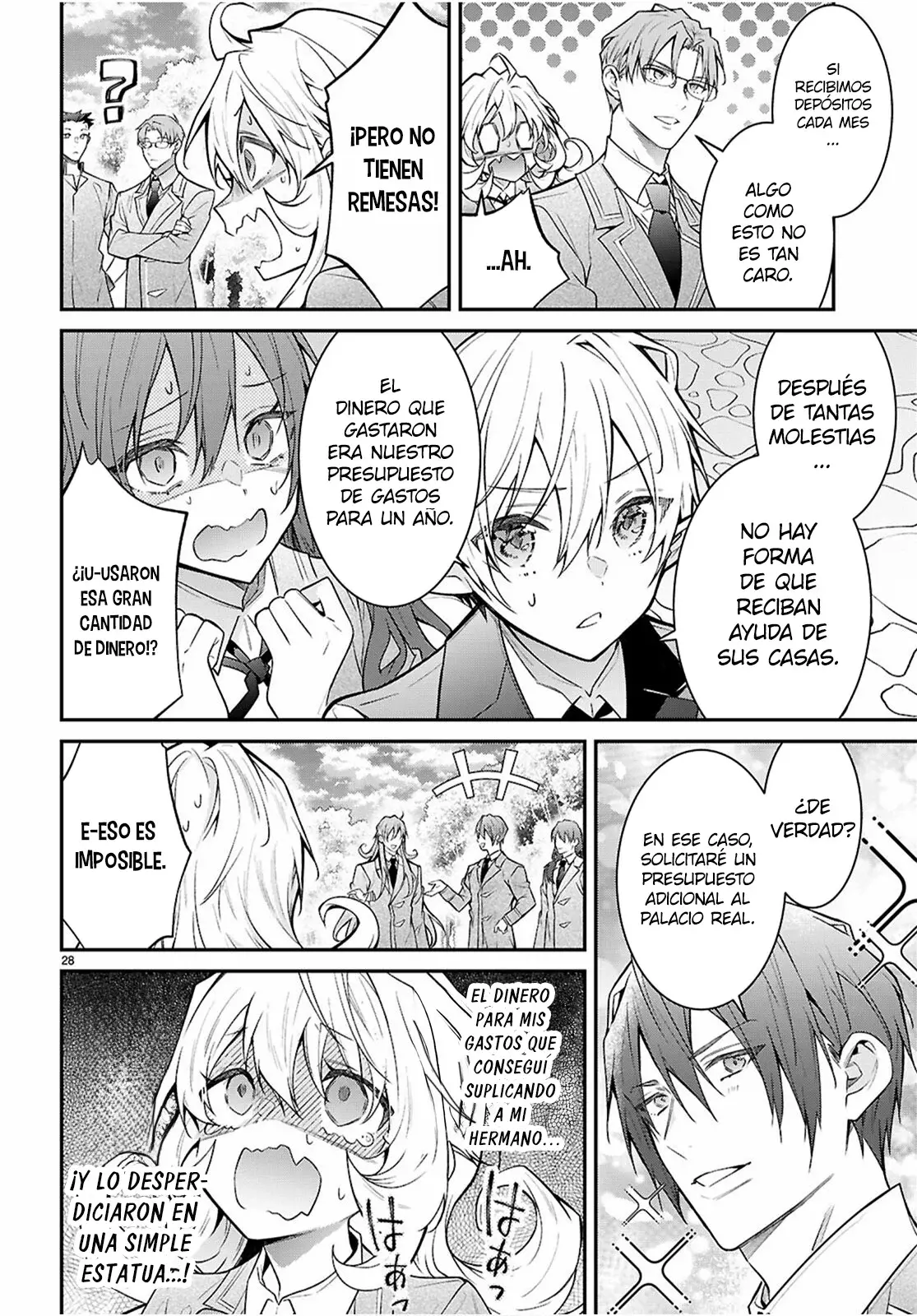 Otome Game Sekai wa Mob ni Kibishii Sekai Desu Capitulo 68: Este Mundo Otome es muy Duro para mí página 28