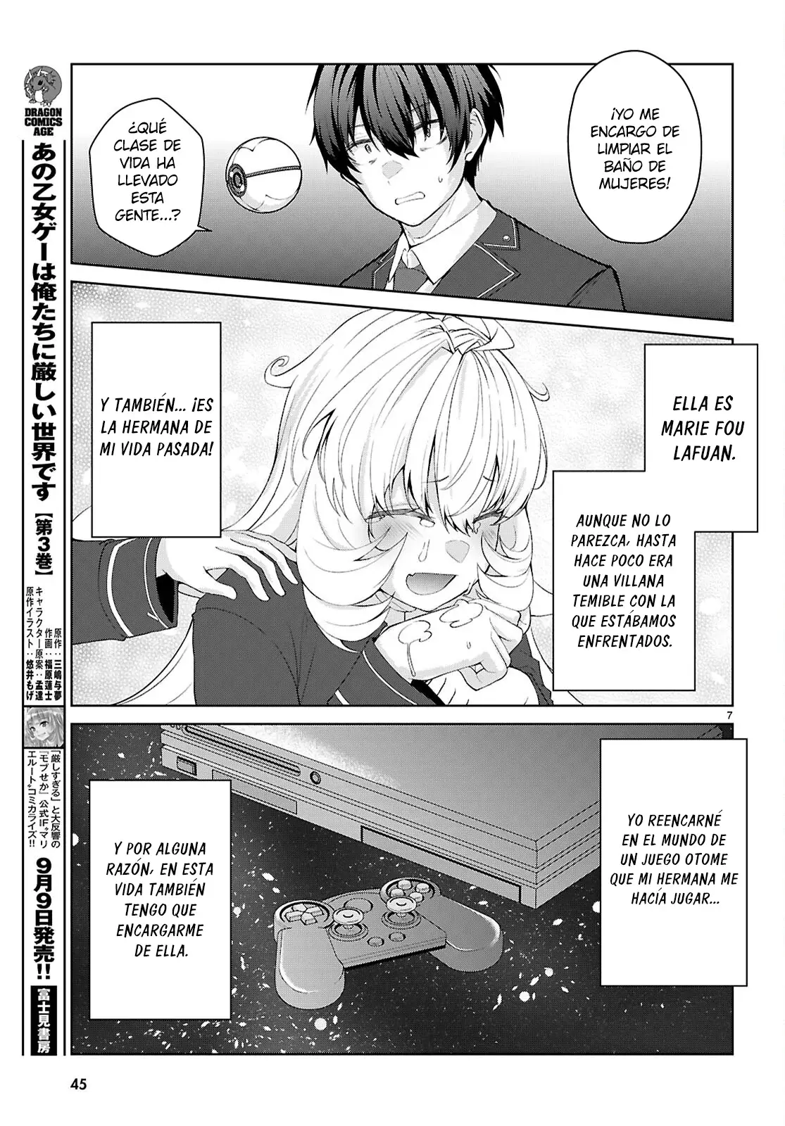 Otome Game Sekai wa Mob ni Kibishii Sekai Desu Capitulo 69: 2do Arco, Capitulo 1 página 10