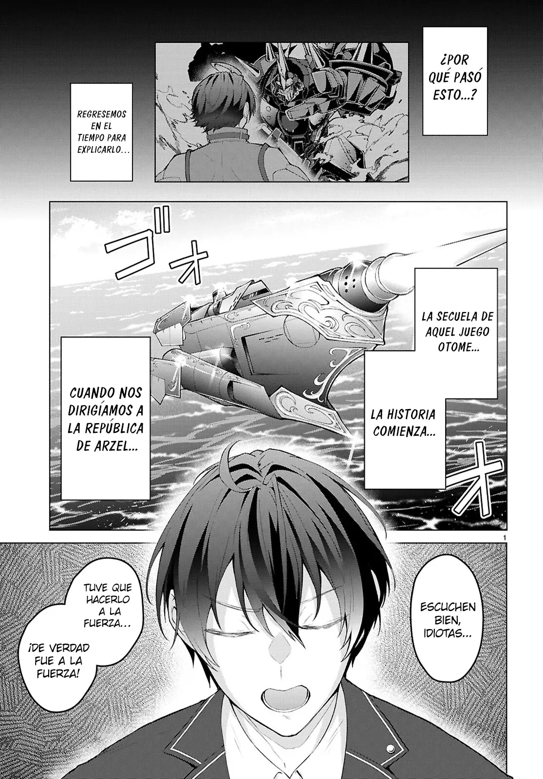 Otome Game Sekai wa Mob ni Kibishii Sekai Desu Capitulo 69: 2do Arco, Capitulo 1 página 4
