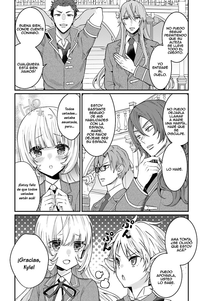 Otome Game Sekai wa Mob ni Kibishii Sekai Desu Capitulo 7: Guantes Blancos página 35