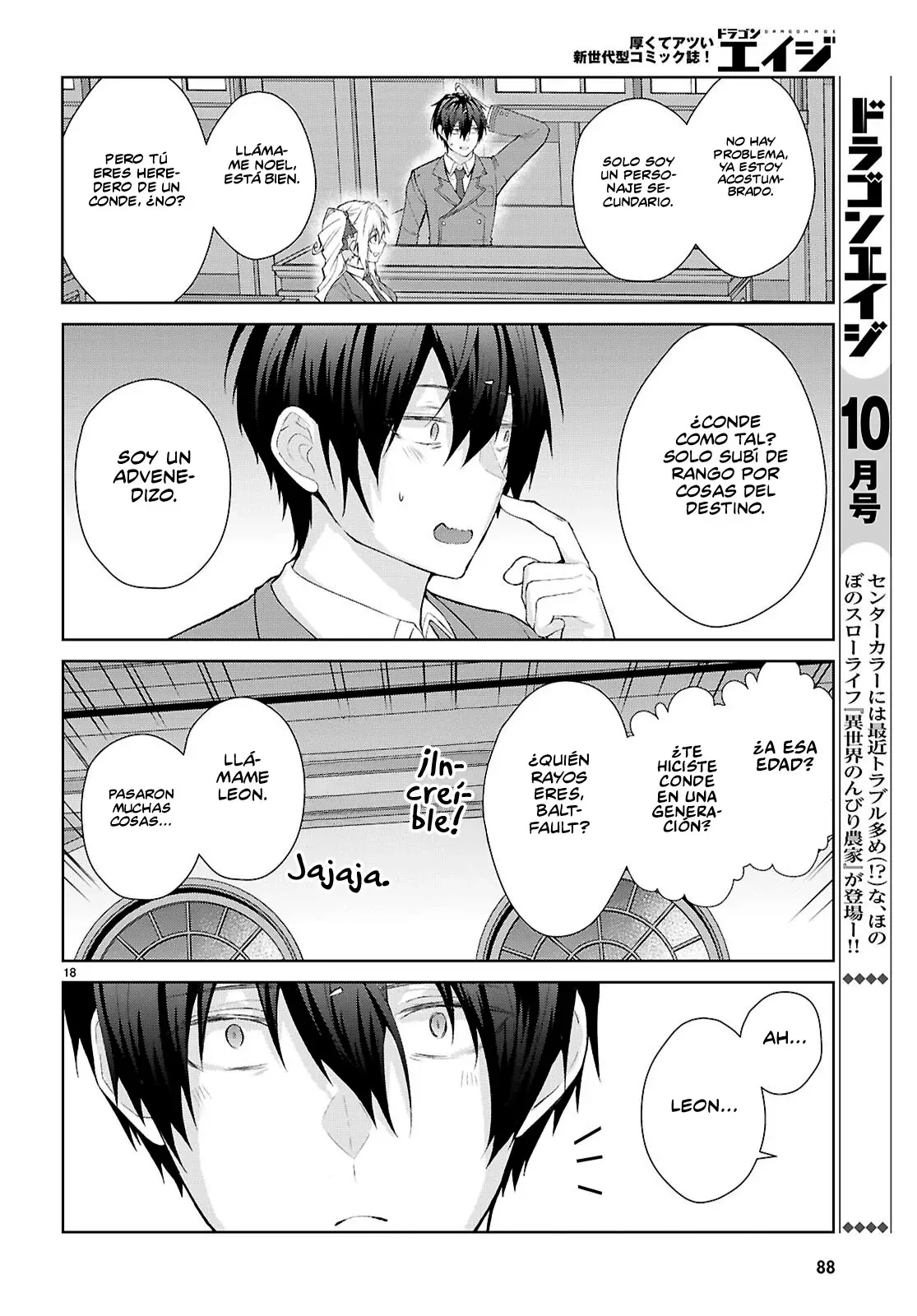 Otome Game Sekai wa Mob ni Kibishii Sekai Desu Capitulo 70: 2do Arco, Capitulo 2 página 18