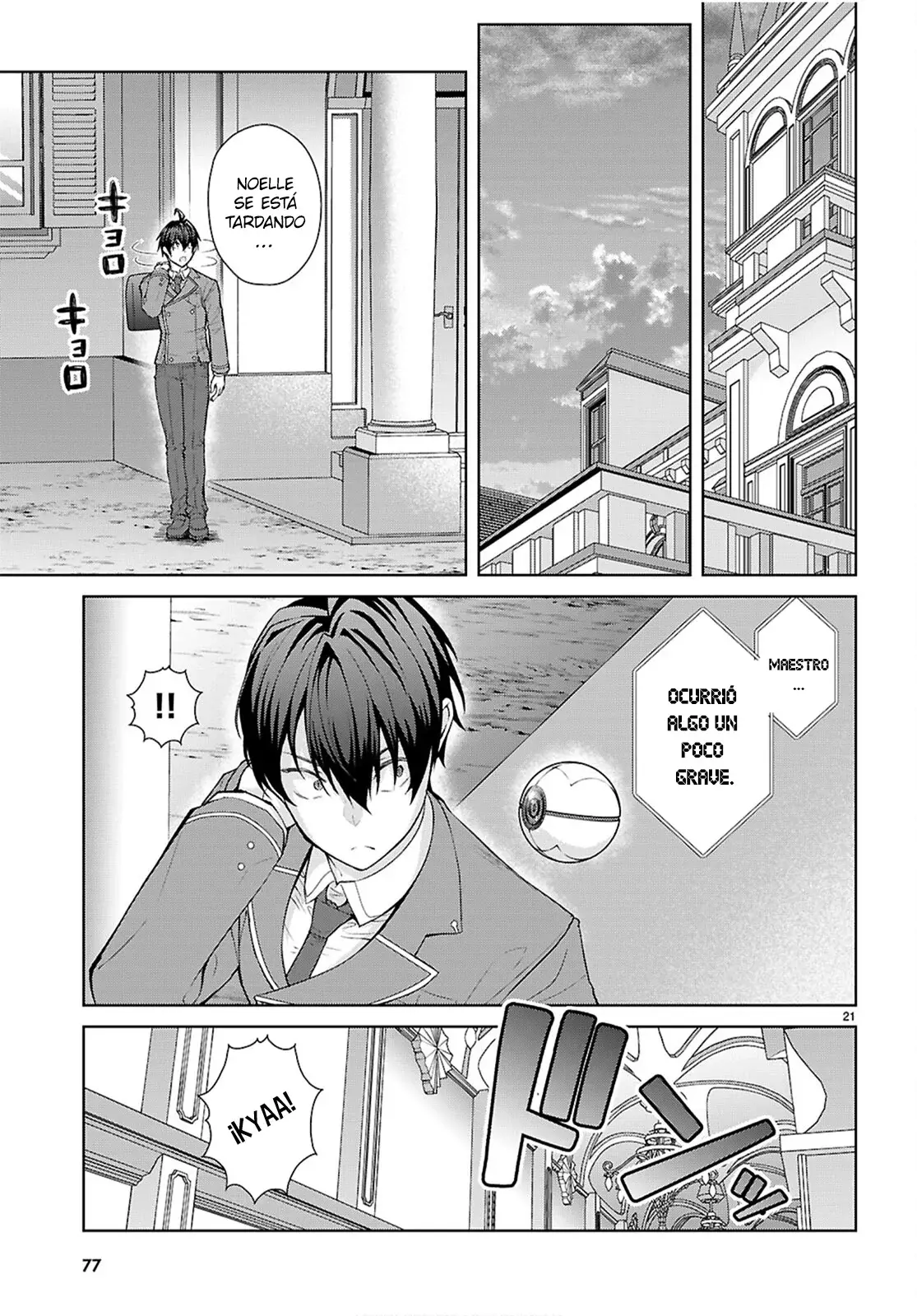 Otome Game Sekai wa Mob ni Kibishii Sekai Desu Capitulo 71: 2do Arco, Capítulo 3 página 23
