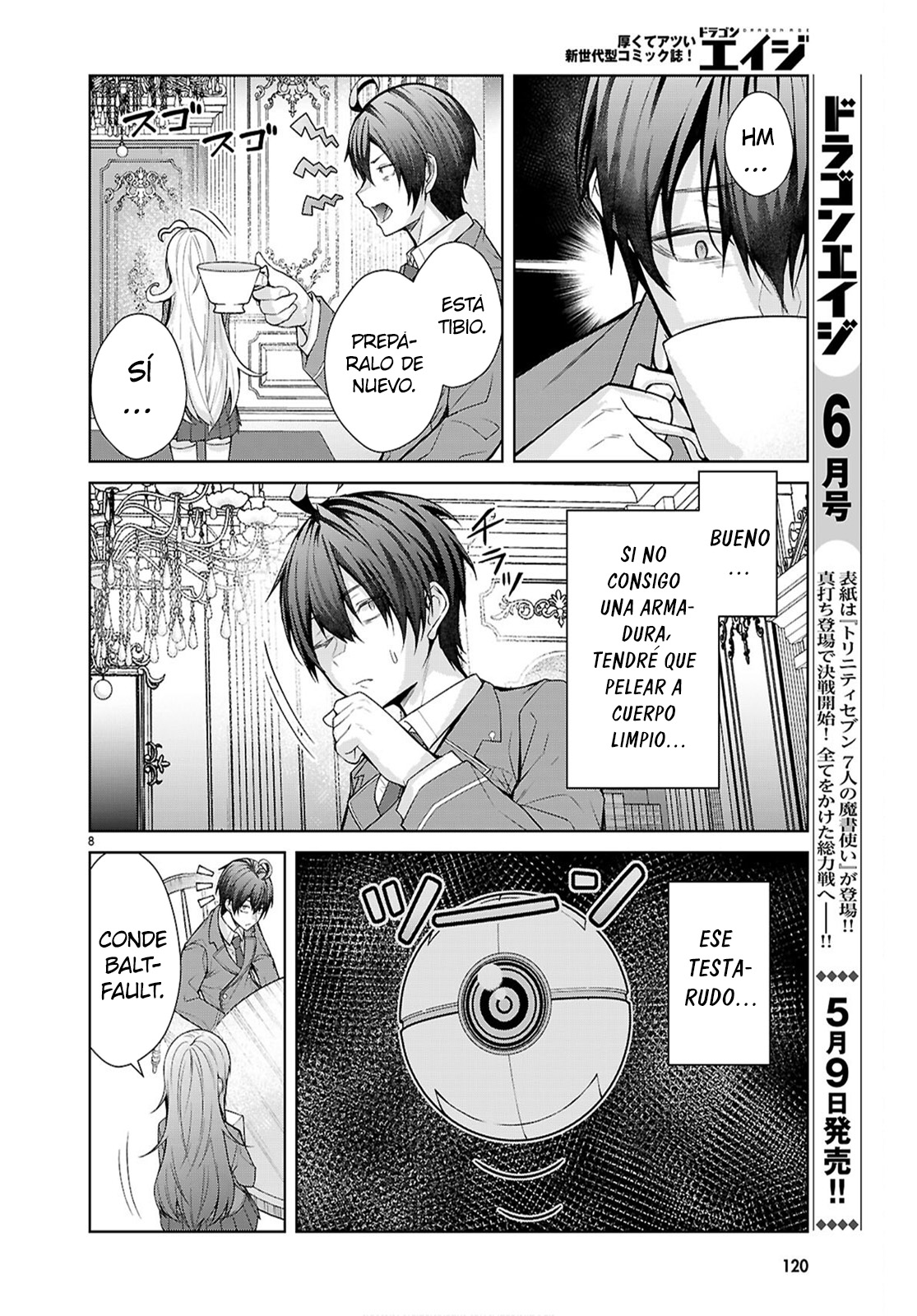 Otome Game Sekai wa Mob ni Kibishii Sekai Desu Capitulo 77 página 9