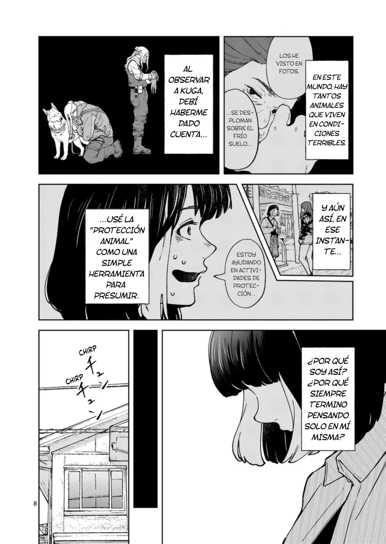 Save Every Little Things Capitulo 11: Dio en el blanco página 8