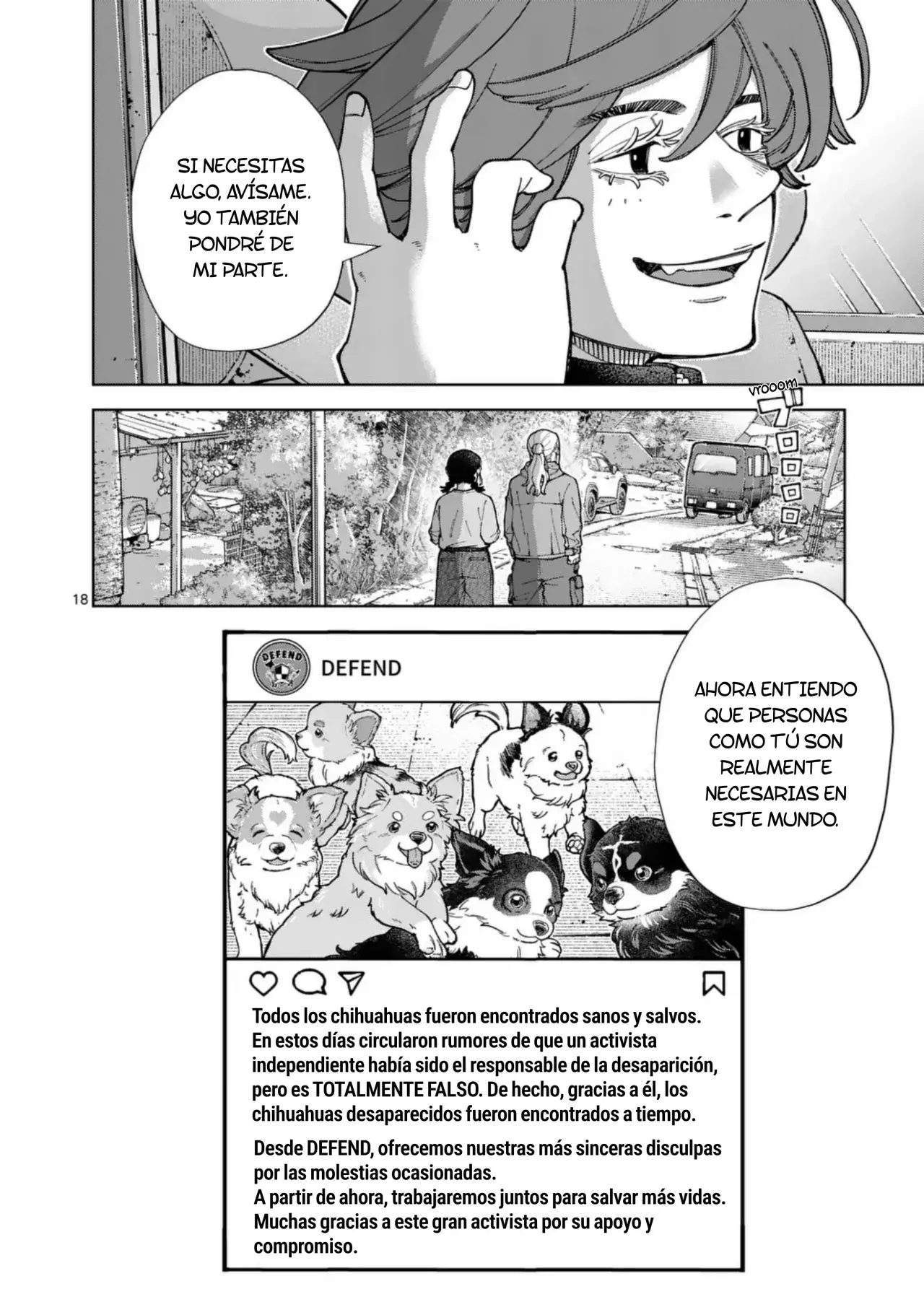 Save Every Little Things Capitulo 27: La limpieza tras el incendio página 18