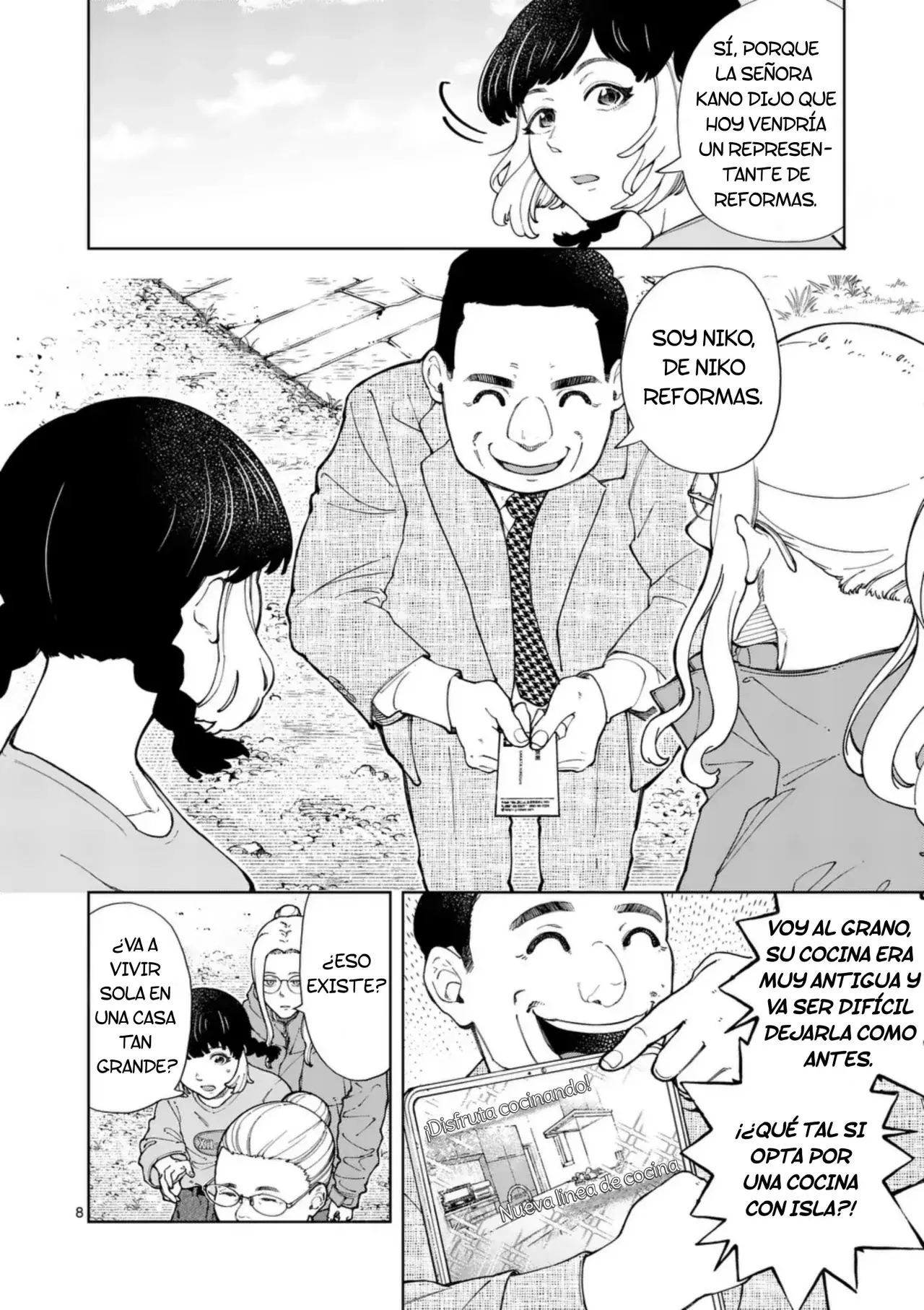 Save Every Little Things Capitulo 27: La limpieza tras el incendio página 8