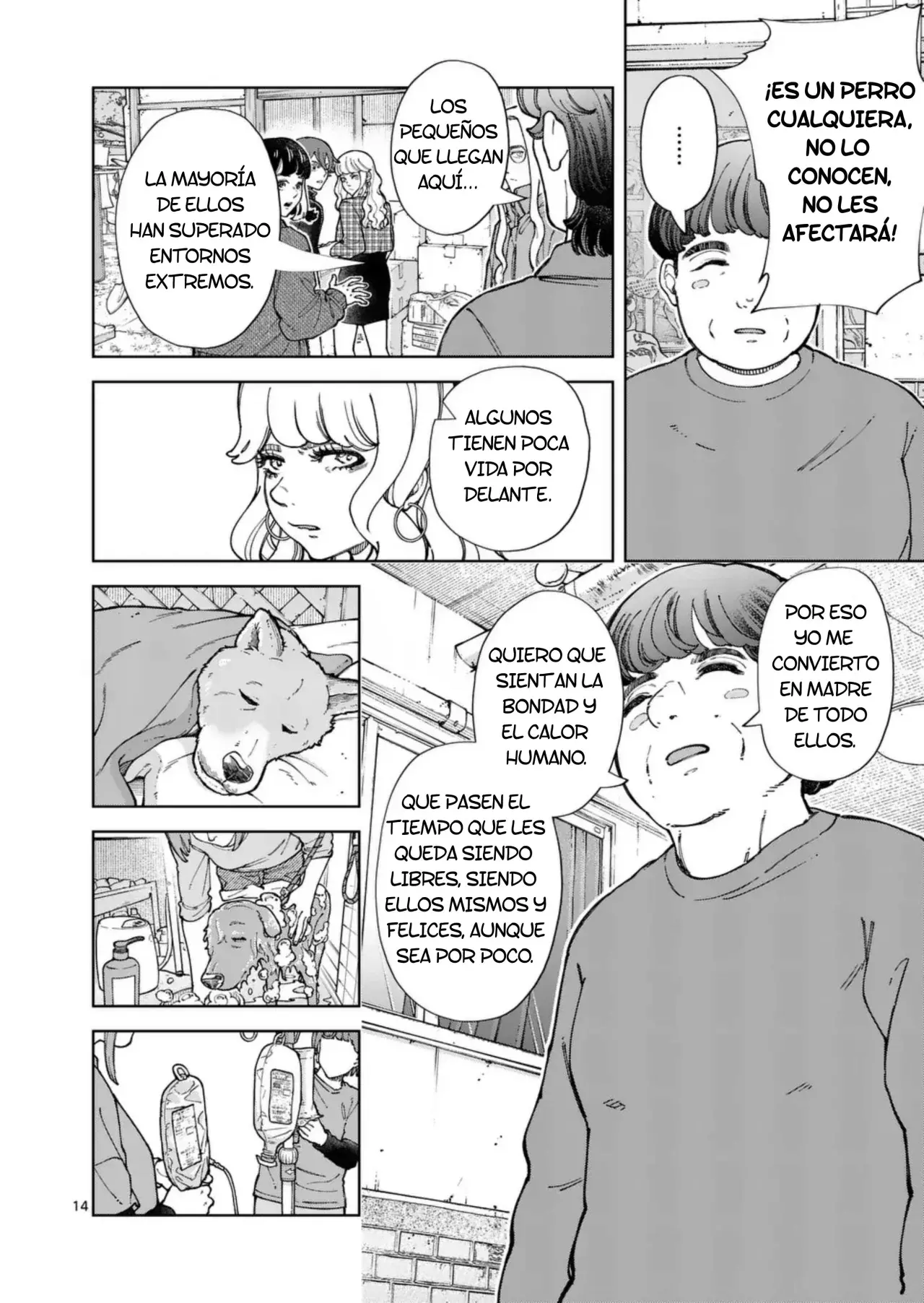 Save Every Little Things Capitulo 32: Refugio de cuidados paliativos página 13