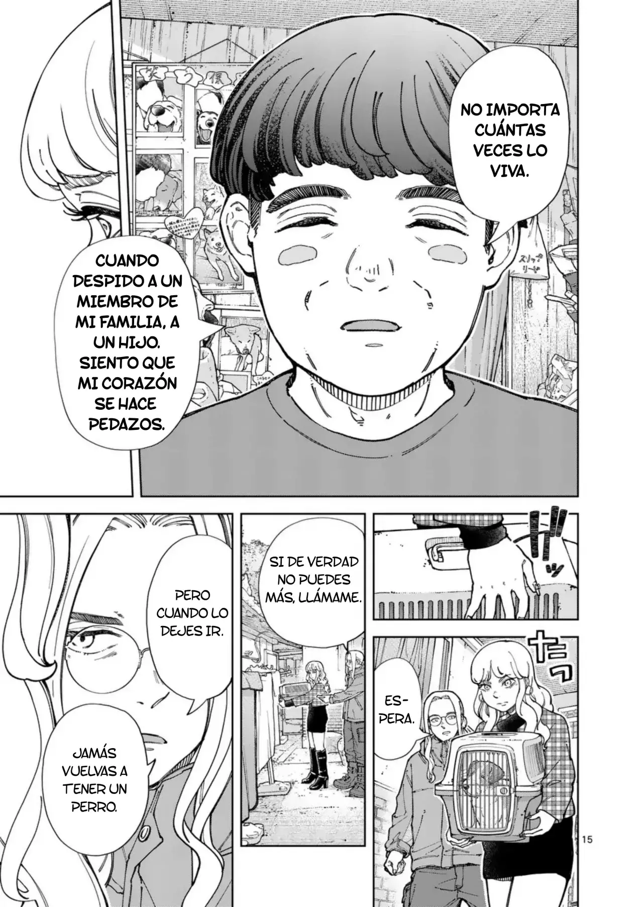 Save Every Little Things Capitulo 32: Refugio de cuidados paliativos página 14