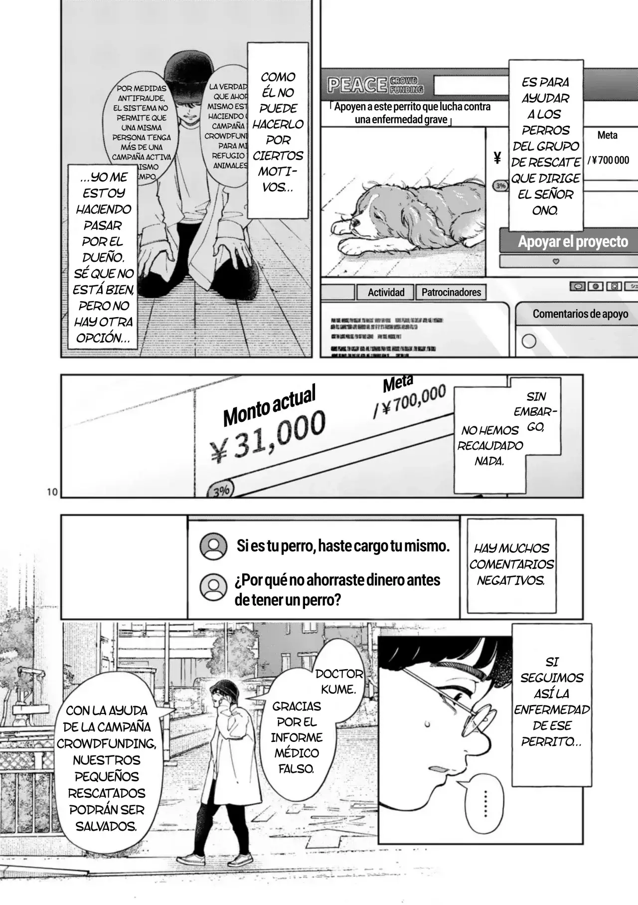 Save Every Little Things Capitulo 35: Consulta sobre crowdfunding página 10