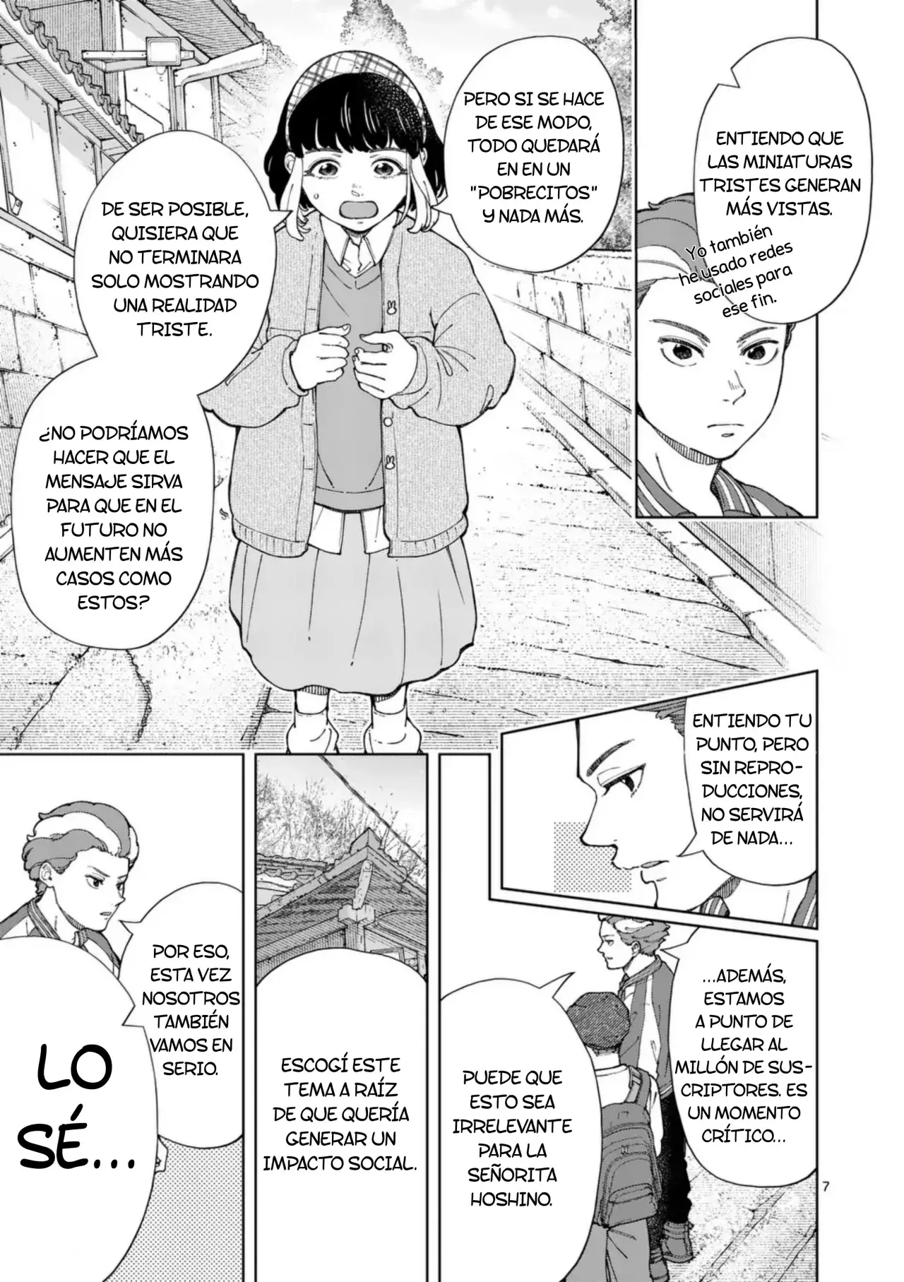 Save Every Little Things Capitulo 35: Consulta sobre crowdfunding página 7