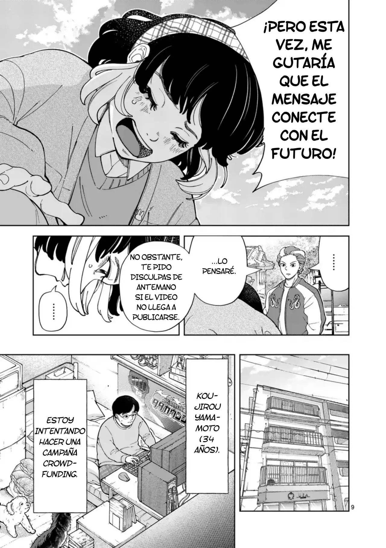 Save Every Little Things Capitulo 35: Consulta sobre crowdfunding página 9