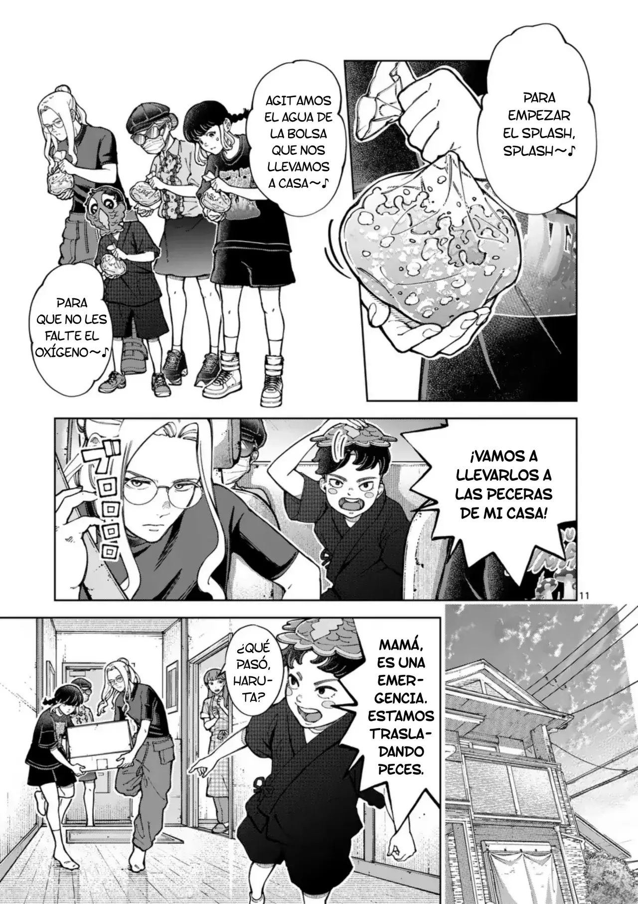 Save Every Little Things Capitulo 61: El juego de pesca con red de peces dorados página 11