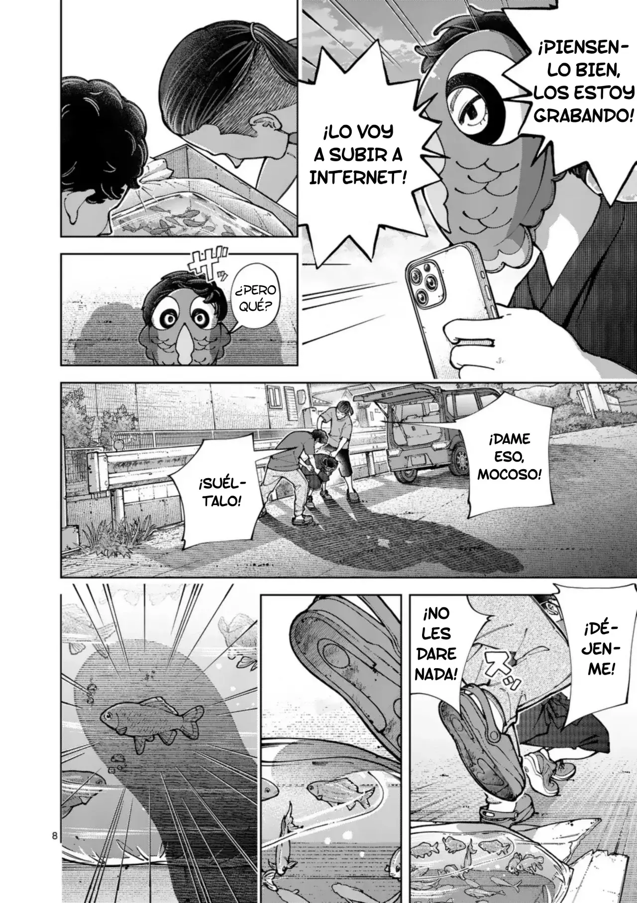 Save Every Little Things Capitulo 61: El juego de pesca con red de peces dorados página 8