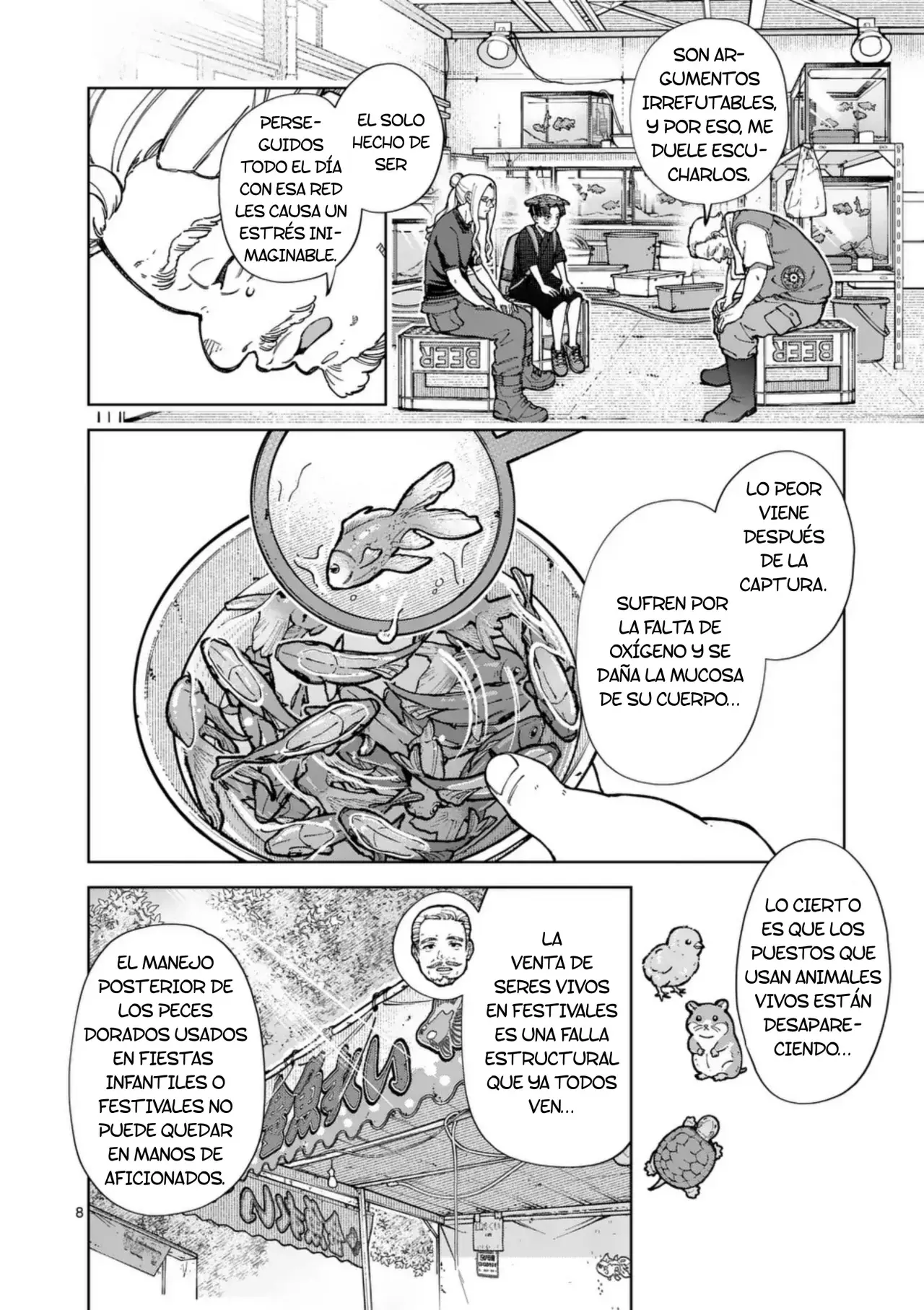 Save Every Little Things Capitulo 62: La canción para salvar a los peces dorados - parte 1 página 8