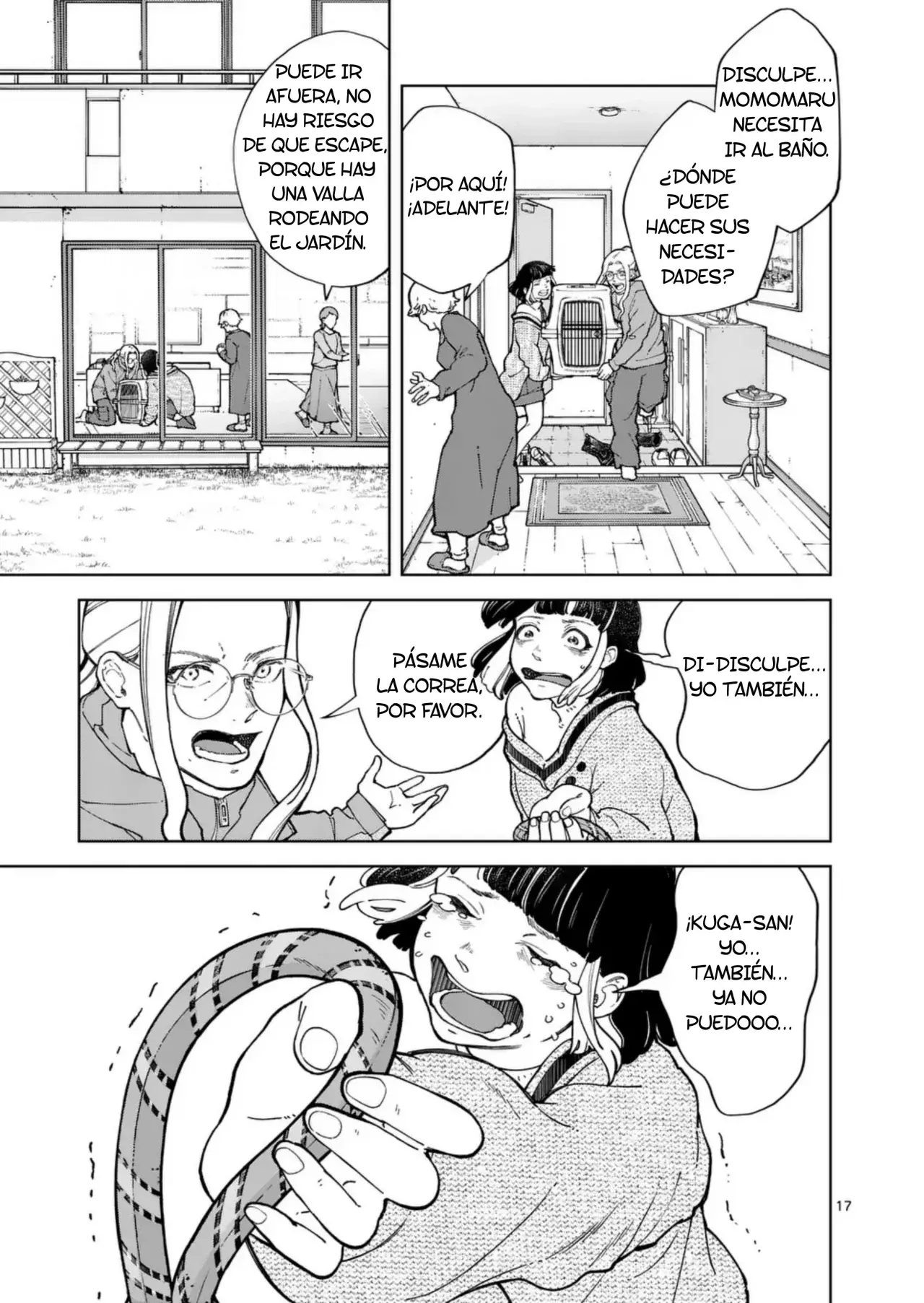 Save Every Little Things Capitulo 8: Parece que quiere ir al baño página 17