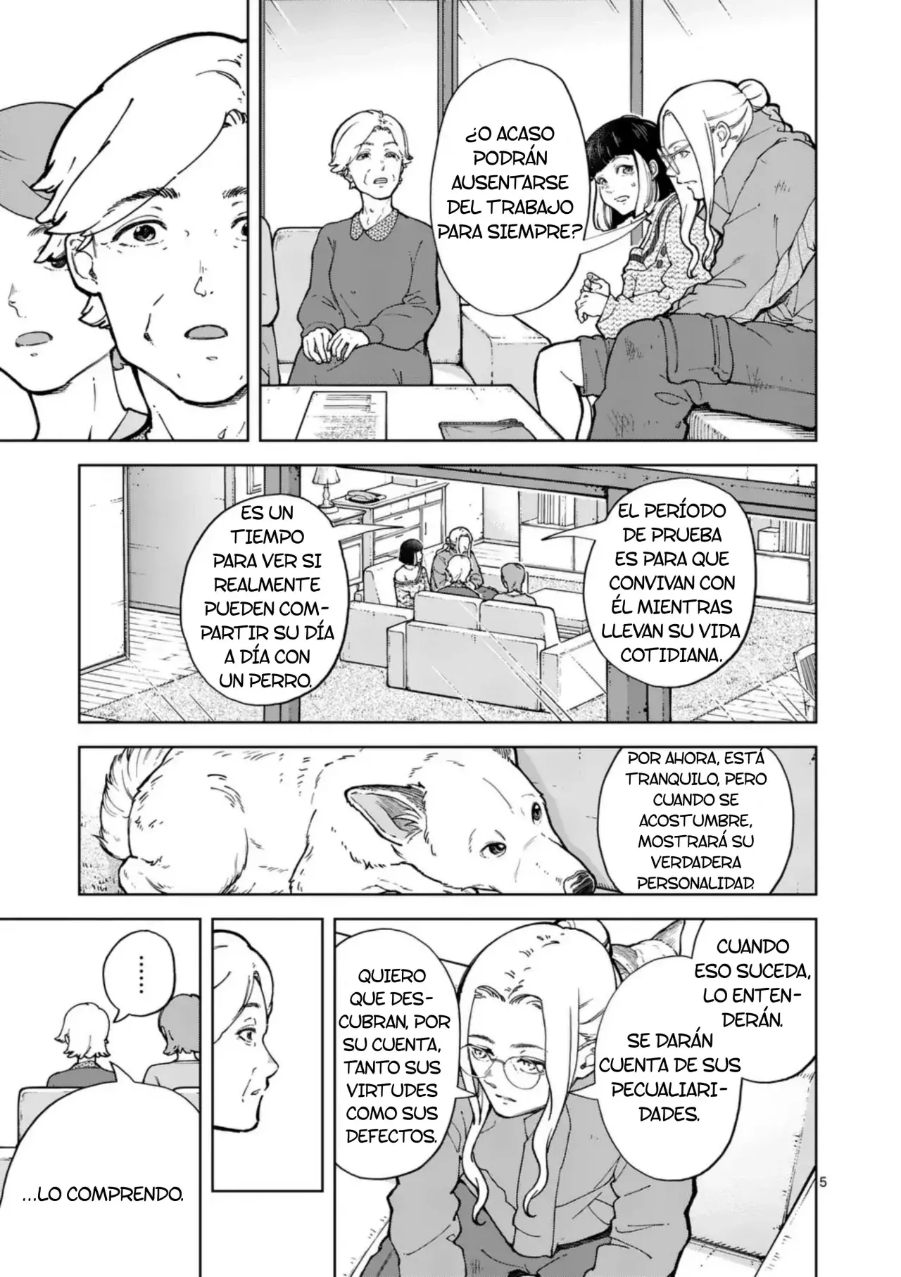 Save Every Little Things Capitulo 9: El tiempo que se puede dedicar a un perro página 5