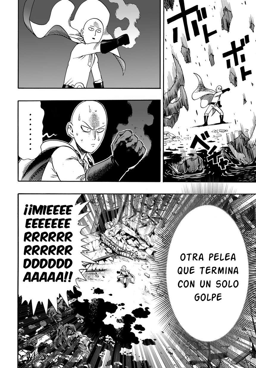 One Punch-Man Capitulo 1: Un Golpe página 19