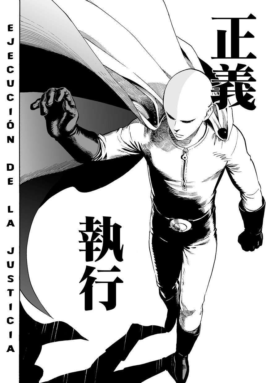 One Punch-Man Capitulo 1: Un Golpe página 8