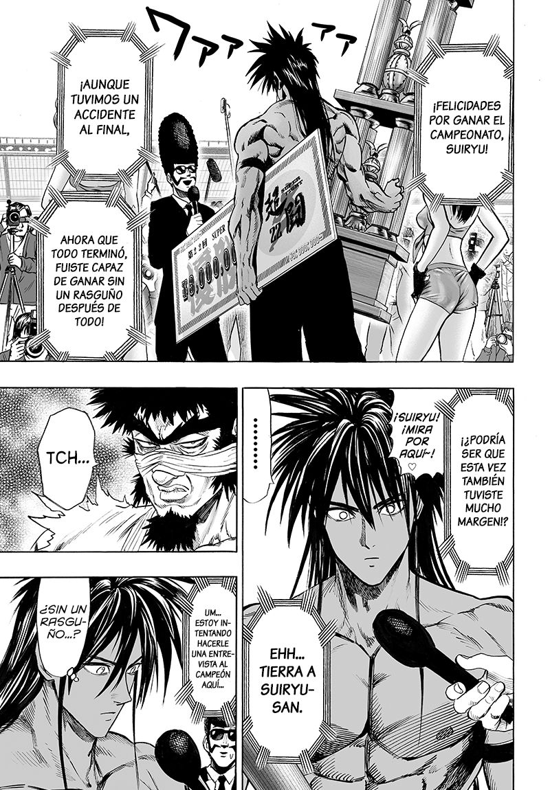 One Punch-Man Capitulo 109: ¡Estas son las verdaderas artes marciales! página 35