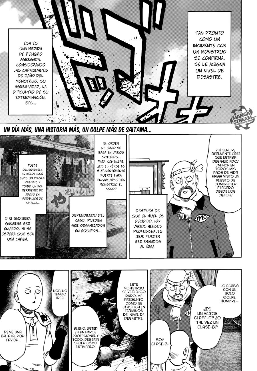 One Punch-Man Capitulo 111.1: Especial página 3