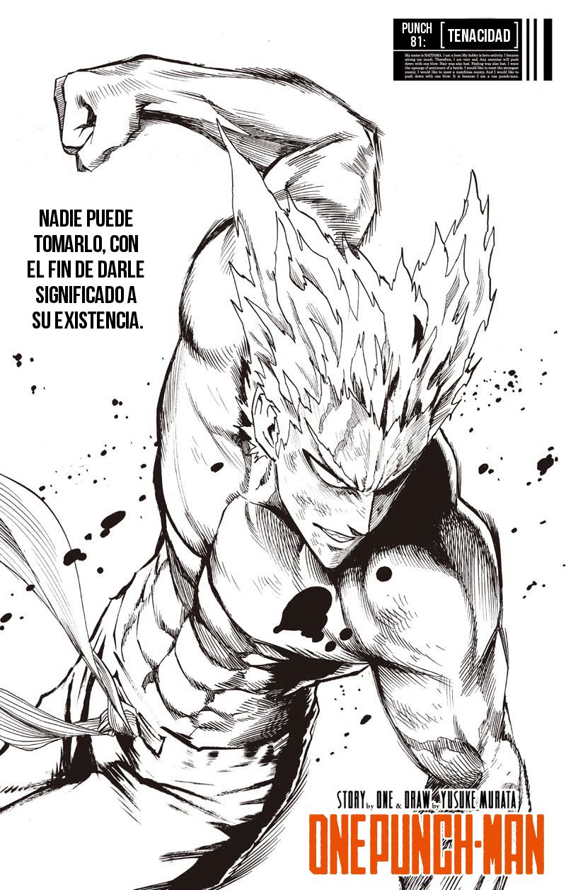 One Punch-Man Capitulo 122: Tenacidad página 2