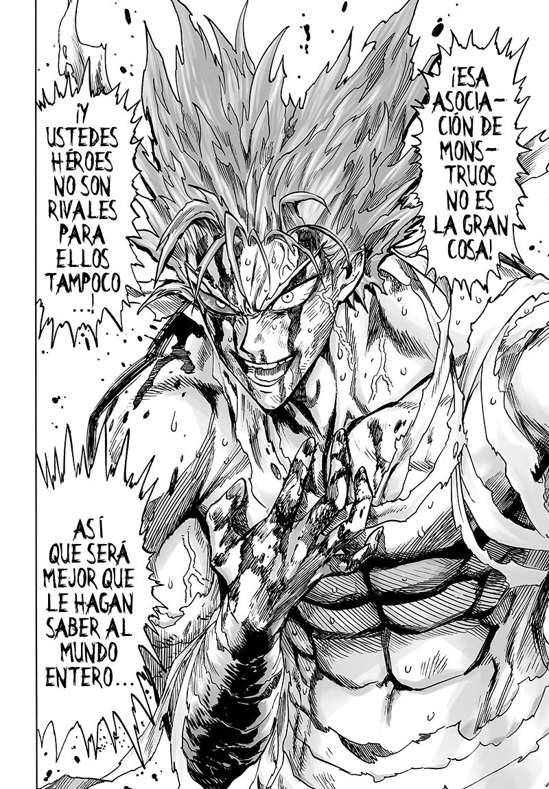 One Punch-Man Capitulo 124: El duro camino cuesta arriba página 35