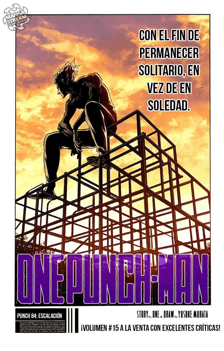 One Punch-Man Capitulo 125: Escalación página 2