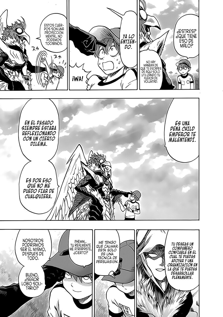 One Punch-Man Capitulo 142.5: Phoenix Man vs Child Emperor (Redibujo) página 12