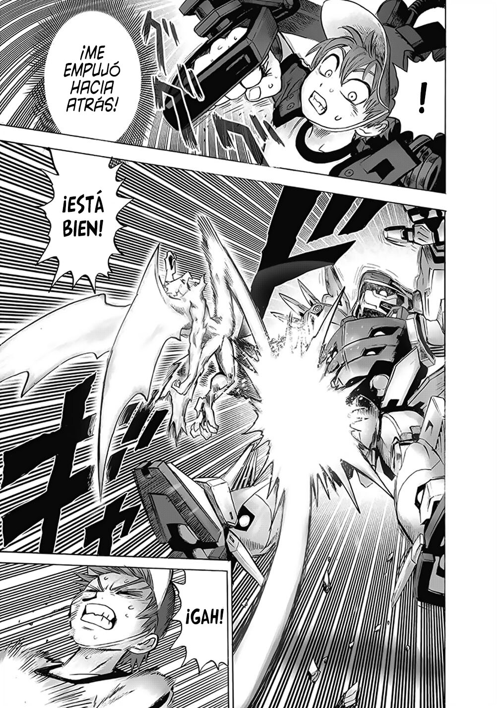 One Punch-Man Capitulo 142.5: Phoenix Man vs Child Emperor (Redibujo) página 18