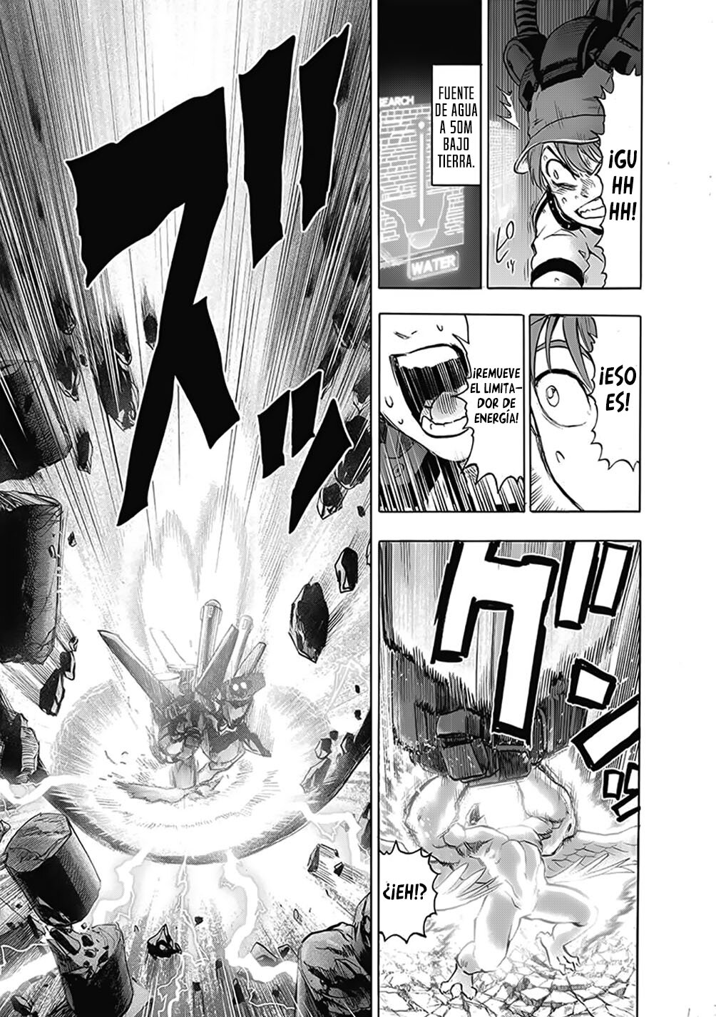 One Punch-Man Capitulo 142.5: Phoenix Man vs Child Emperor (Redibujo) página 33