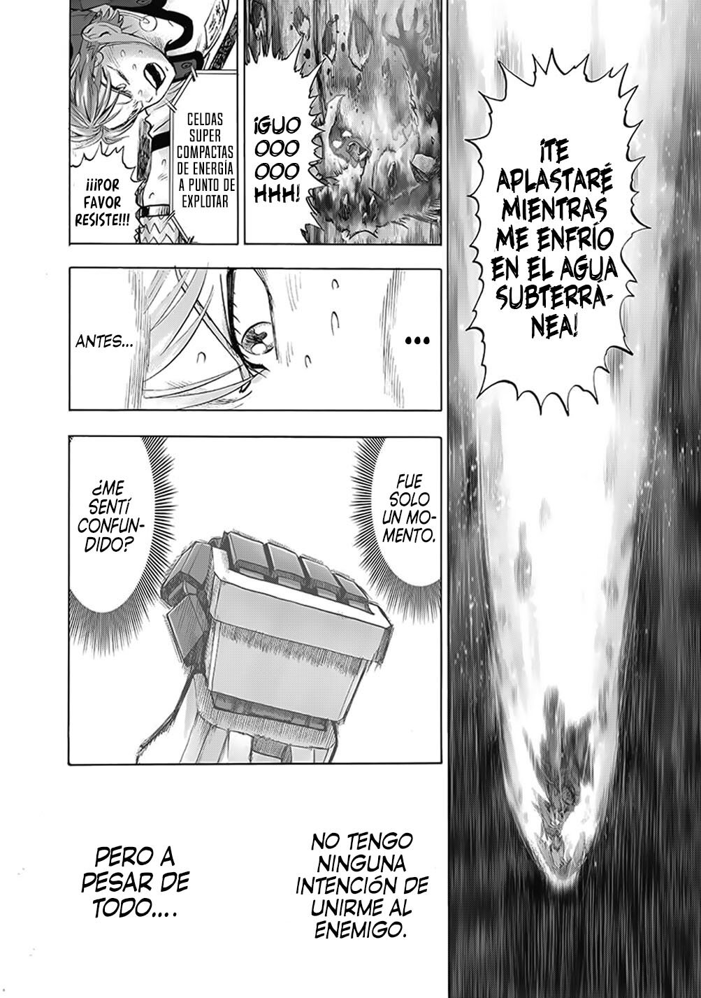 One Punch-Man Capitulo 142.5: Phoenix Man vs Child Emperor (Redibujo) página 35