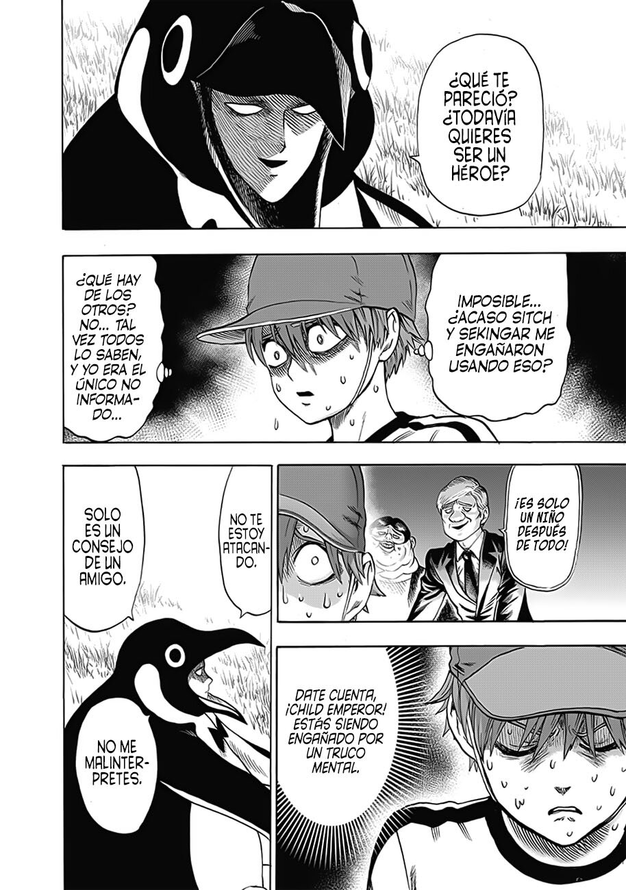 One Punch-Man Capitulo 142.5: Phoenix Man vs Child Emperor (Redibujo) página 54