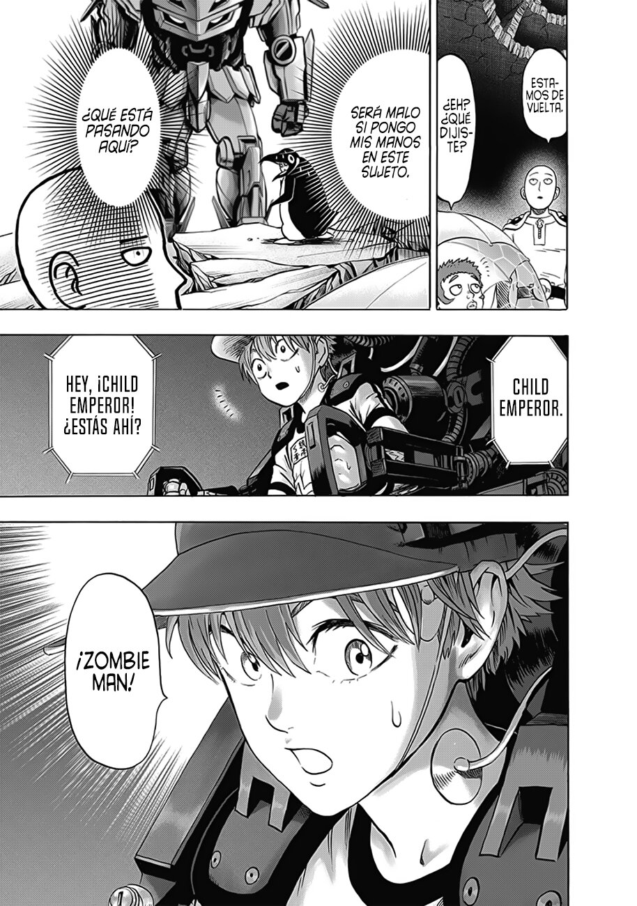 One Punch-Man Capitulo 142.5: Phoenix Man vs Child Emperor (Redibujo) página 61