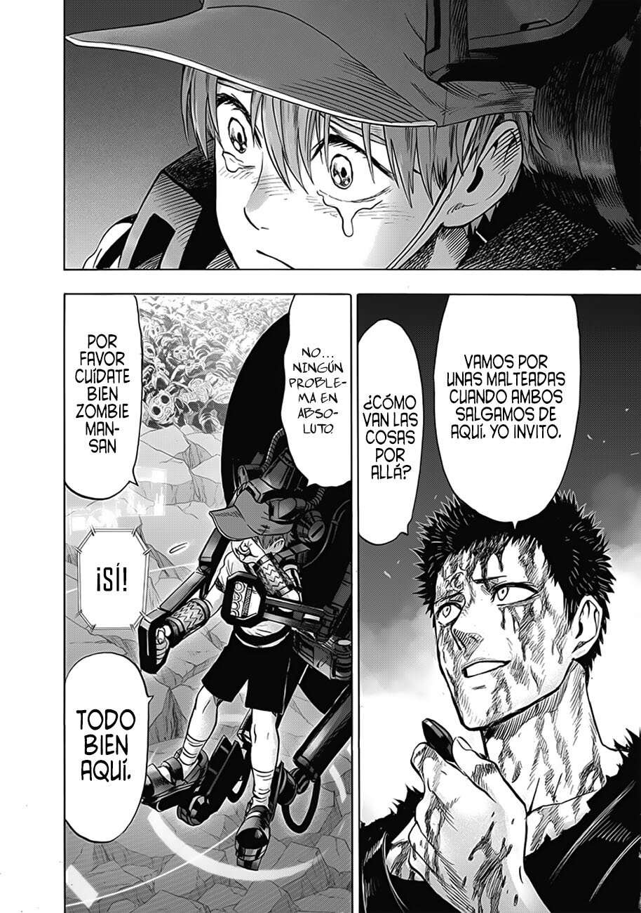 One Punch-Man Capitulo 142.5: Phoenix Man vs Child Emperor (Redibujo) página 64