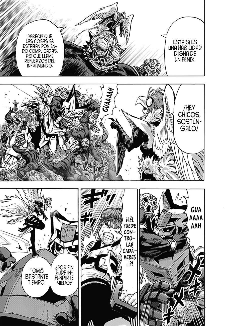One Punch-Man Capitulo 142.5: Phoenix Man vs Child Emperor (Redibujo) página 67