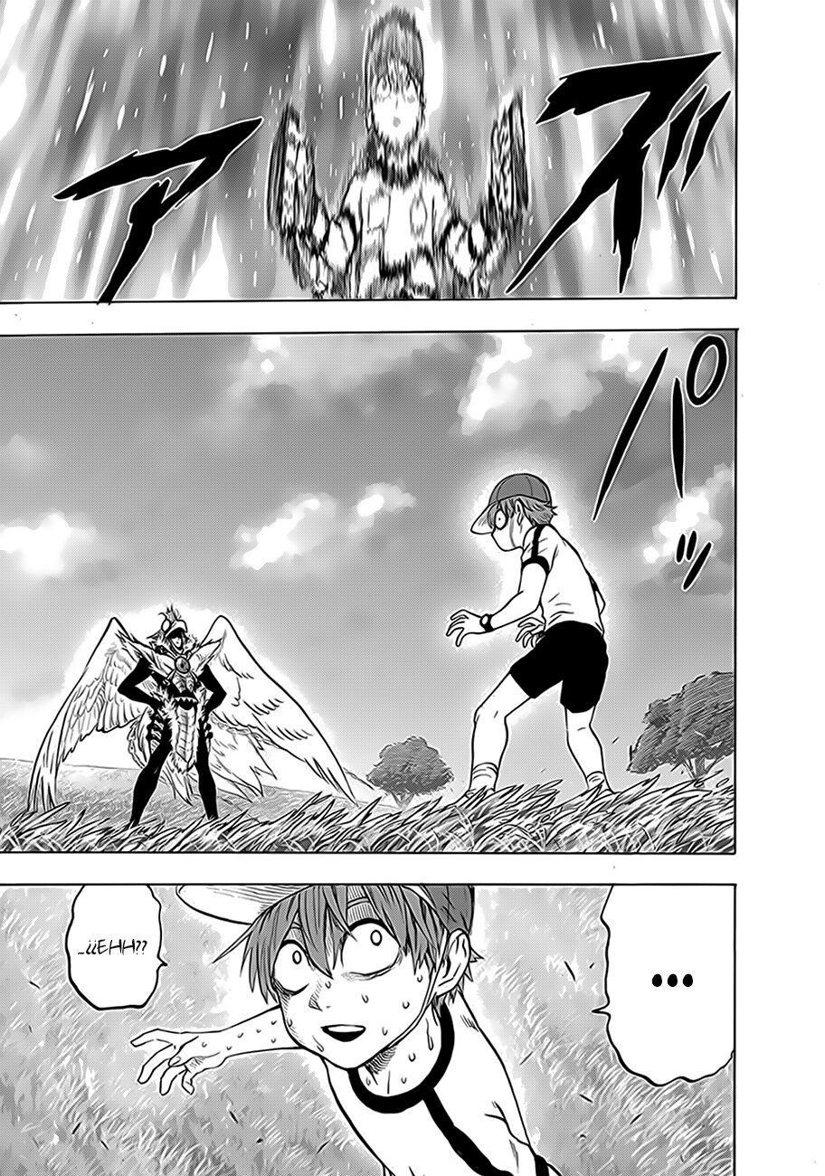 One Punch-Man Capitulo 142.5: Phoenix Man vs Child Emperor (Redibujo) página 8