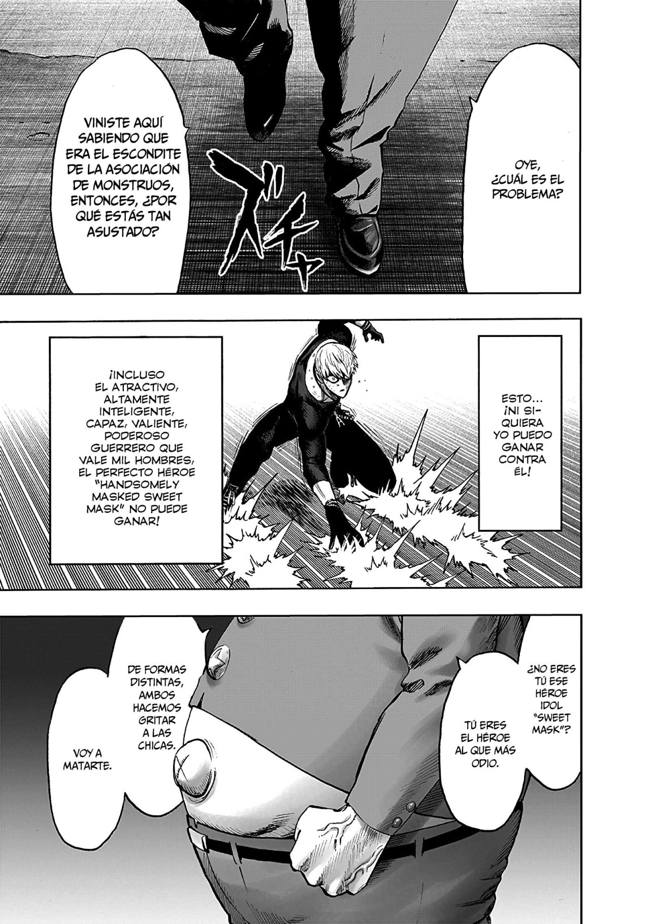 One Punch-Man Capitulo 155: Suerte terrible página 23