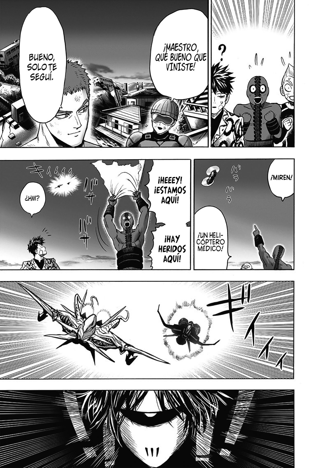 One Punch-Man Capitulo 177.3: Twist (3) página 12