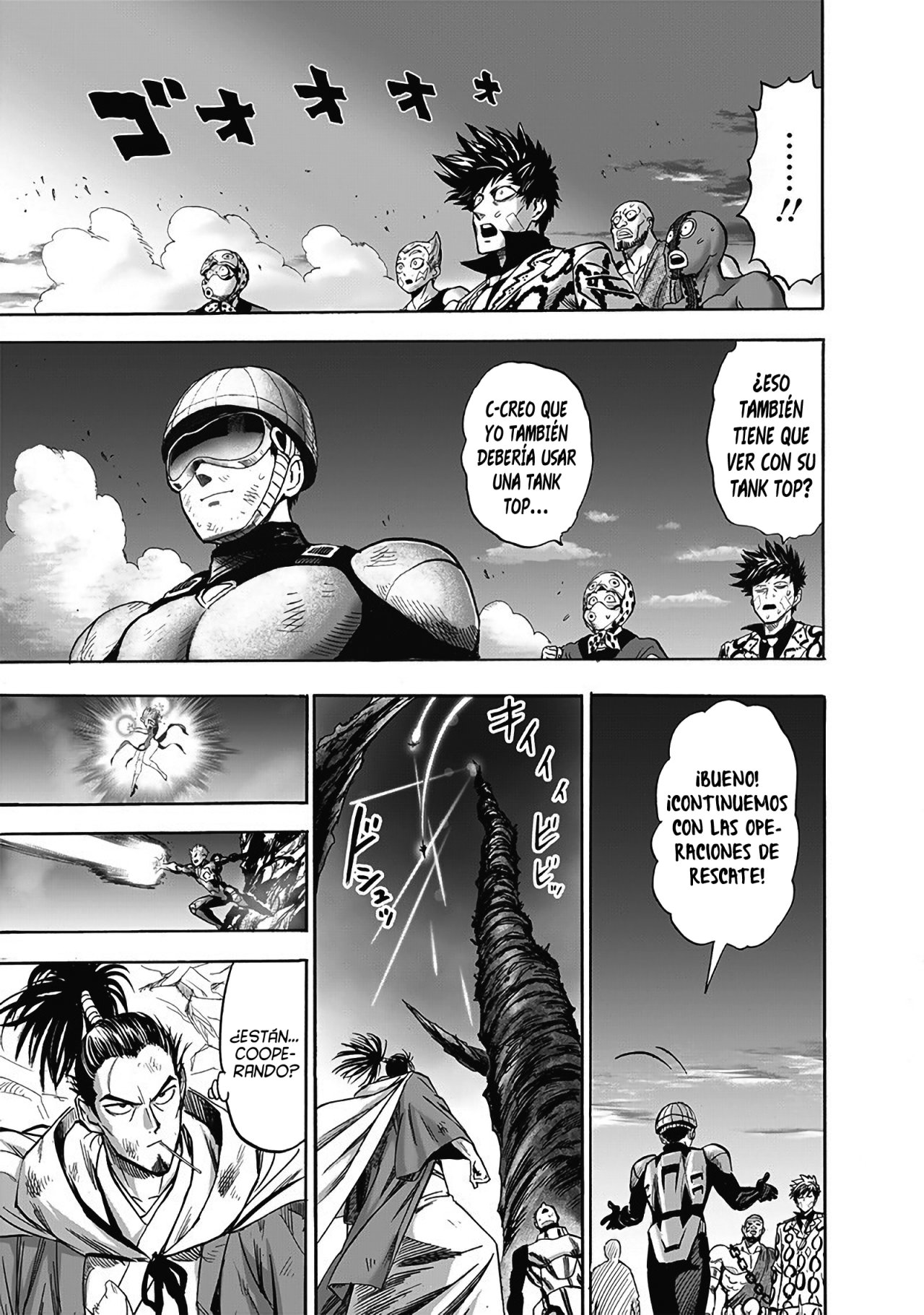 One Punch-Man Capitulo 177.3: Twist (3) página 20